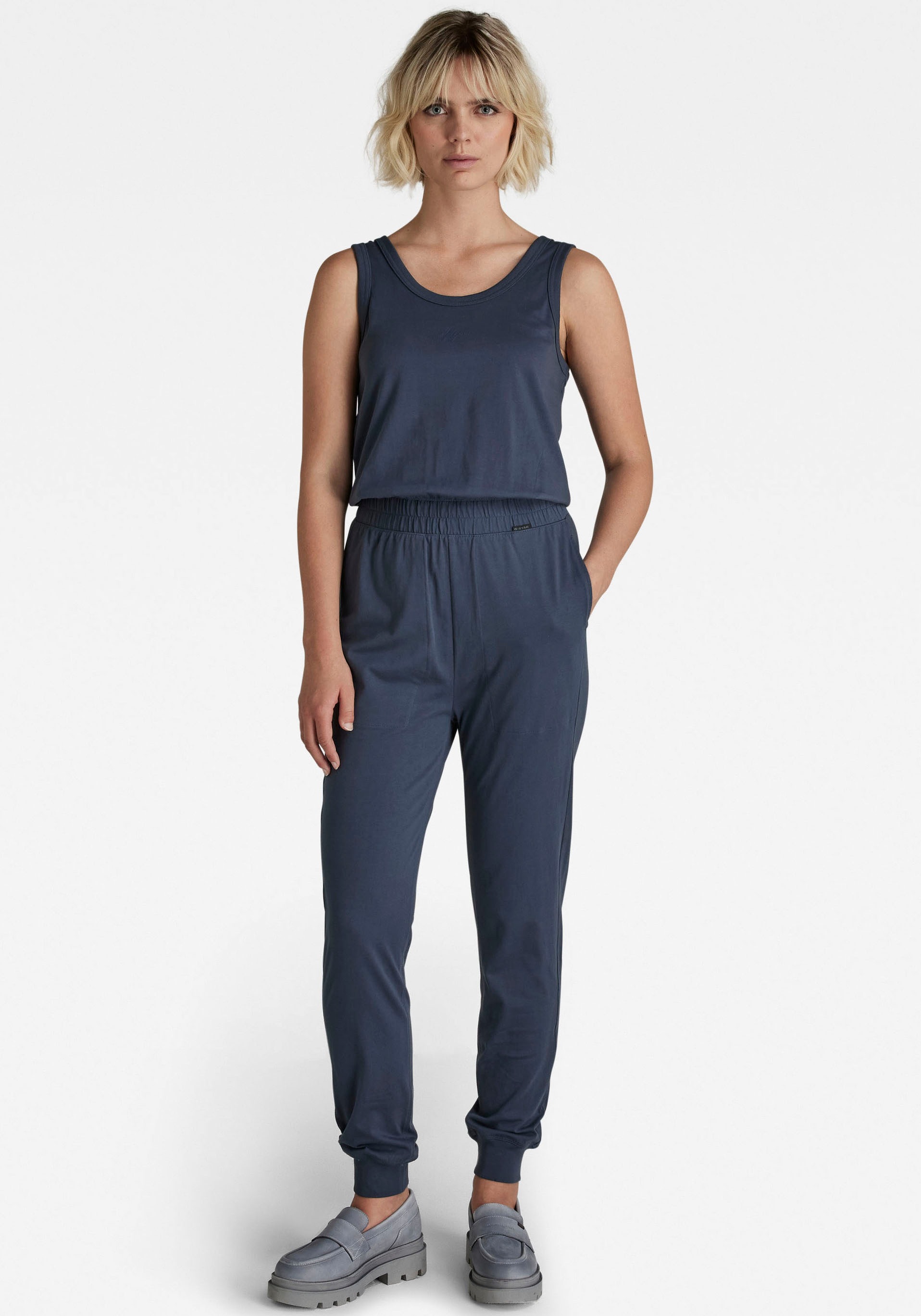 Image of G-Star RAW Jumpsuit »Jumpsuit Sports gr jumpsuit sl,«, Overall mit elastischen Bund und Bindeband in der Taille bei Ackermann Versand Schweiz