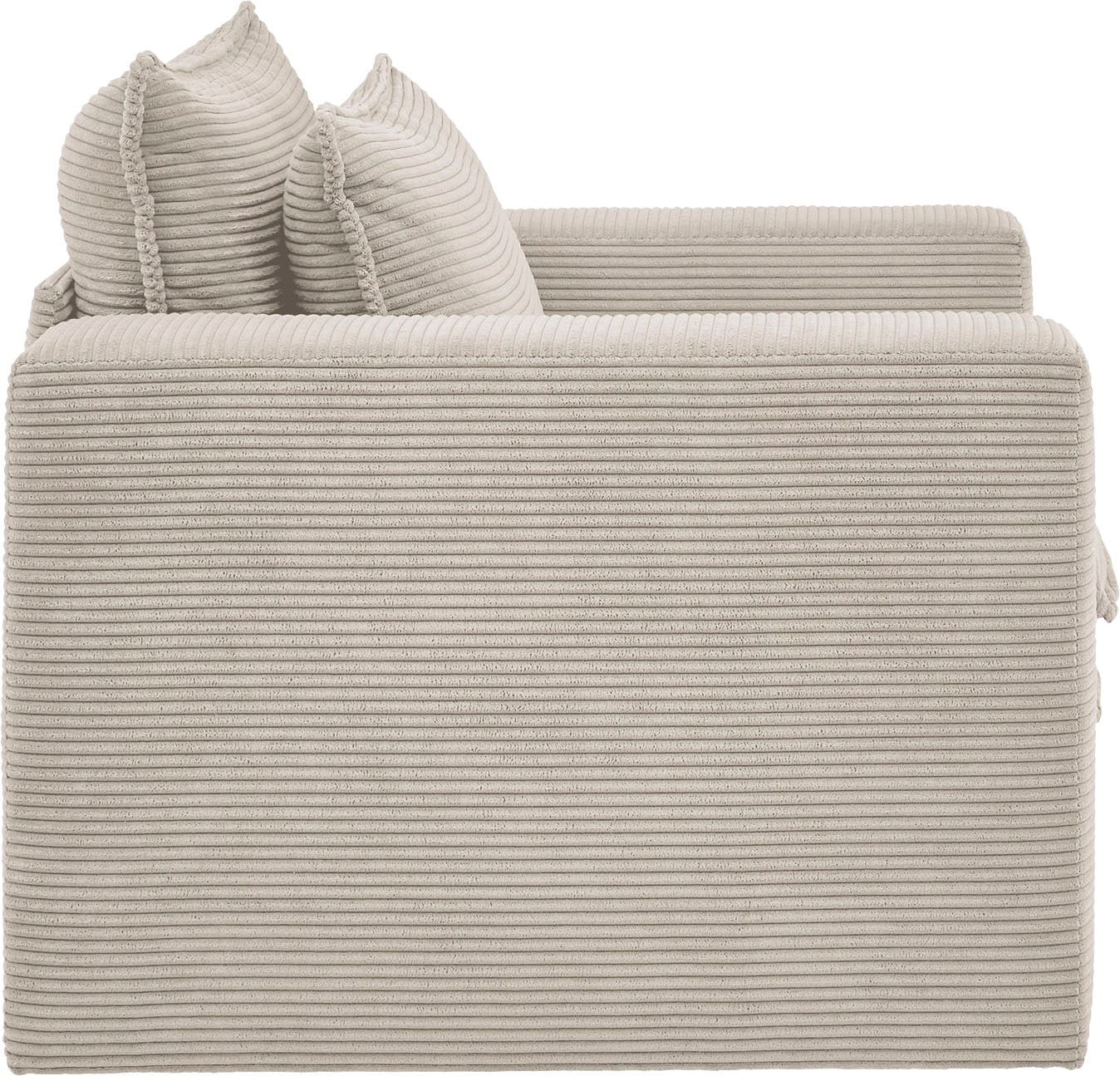 Places of Style Sessel »PIAGGE«, Hochwertiger Cord- passend zur Serie PIAGGE
