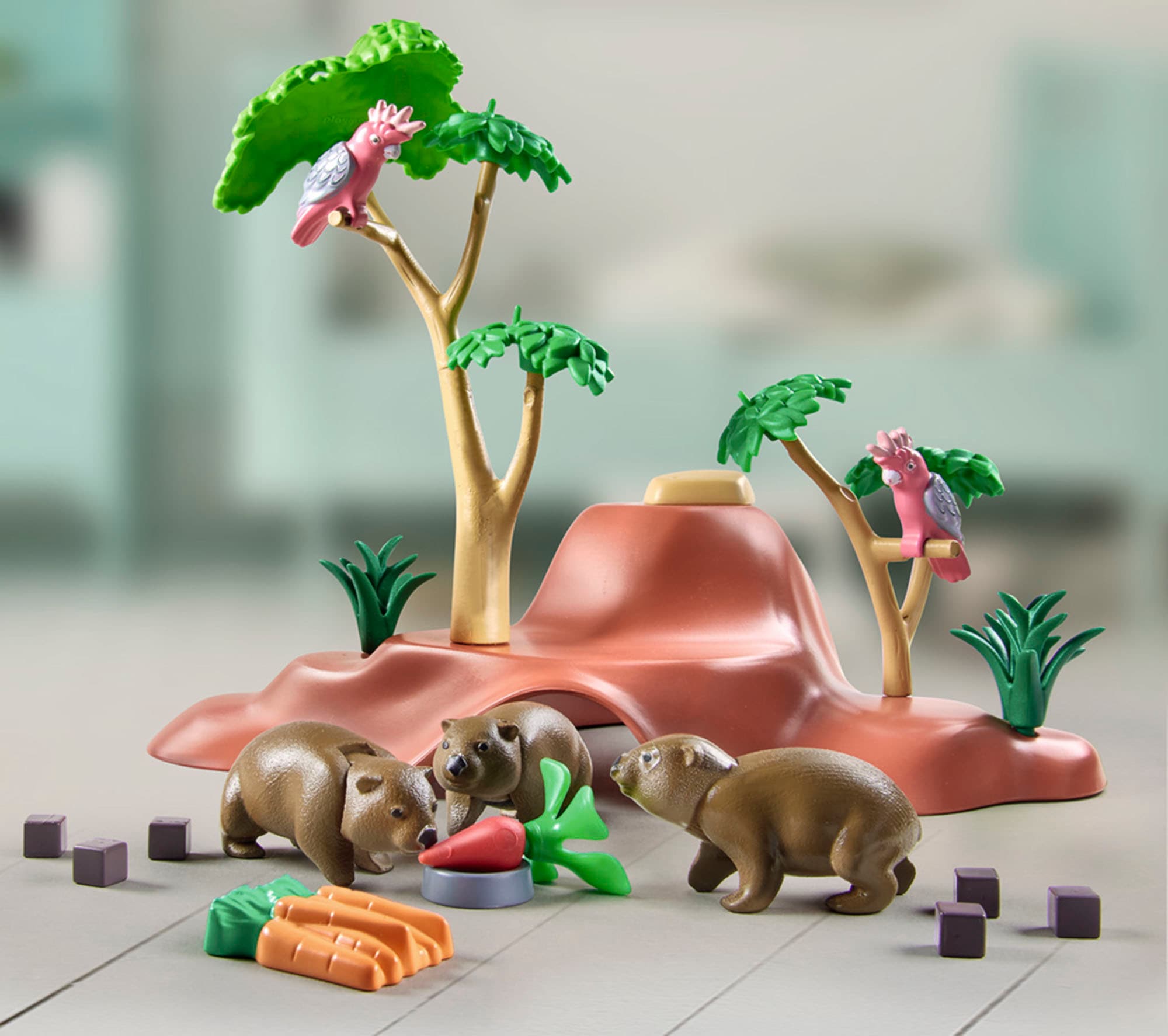 Playmobil® Konstruktions-Spielset »Wombat Unterschlupf (71625), Wiltopia« Made in Germany