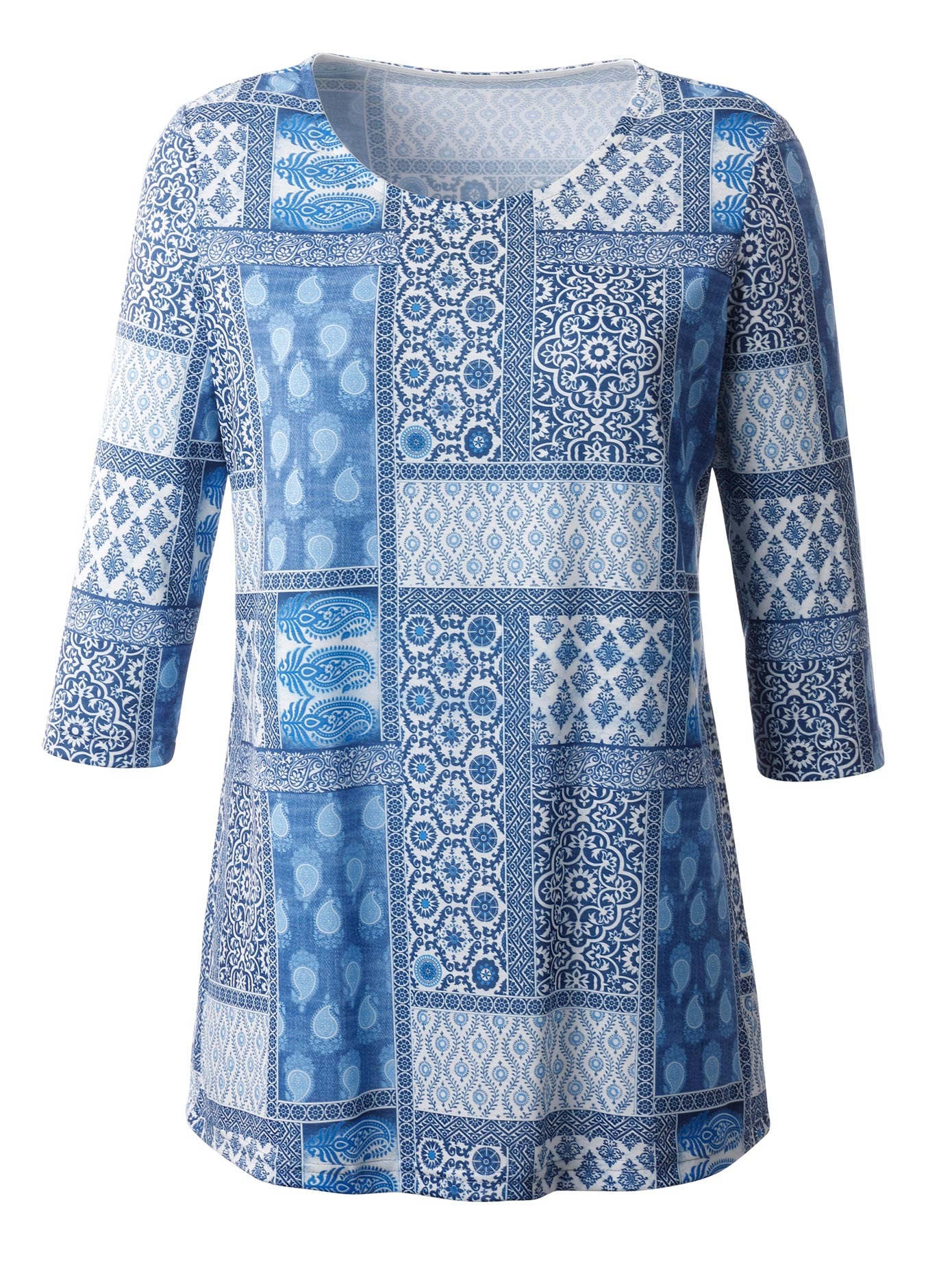 Image of Classic Basics Print-Shirt »Longshirt«, (1 tlg.) bei Ackermann Versand Schweiz