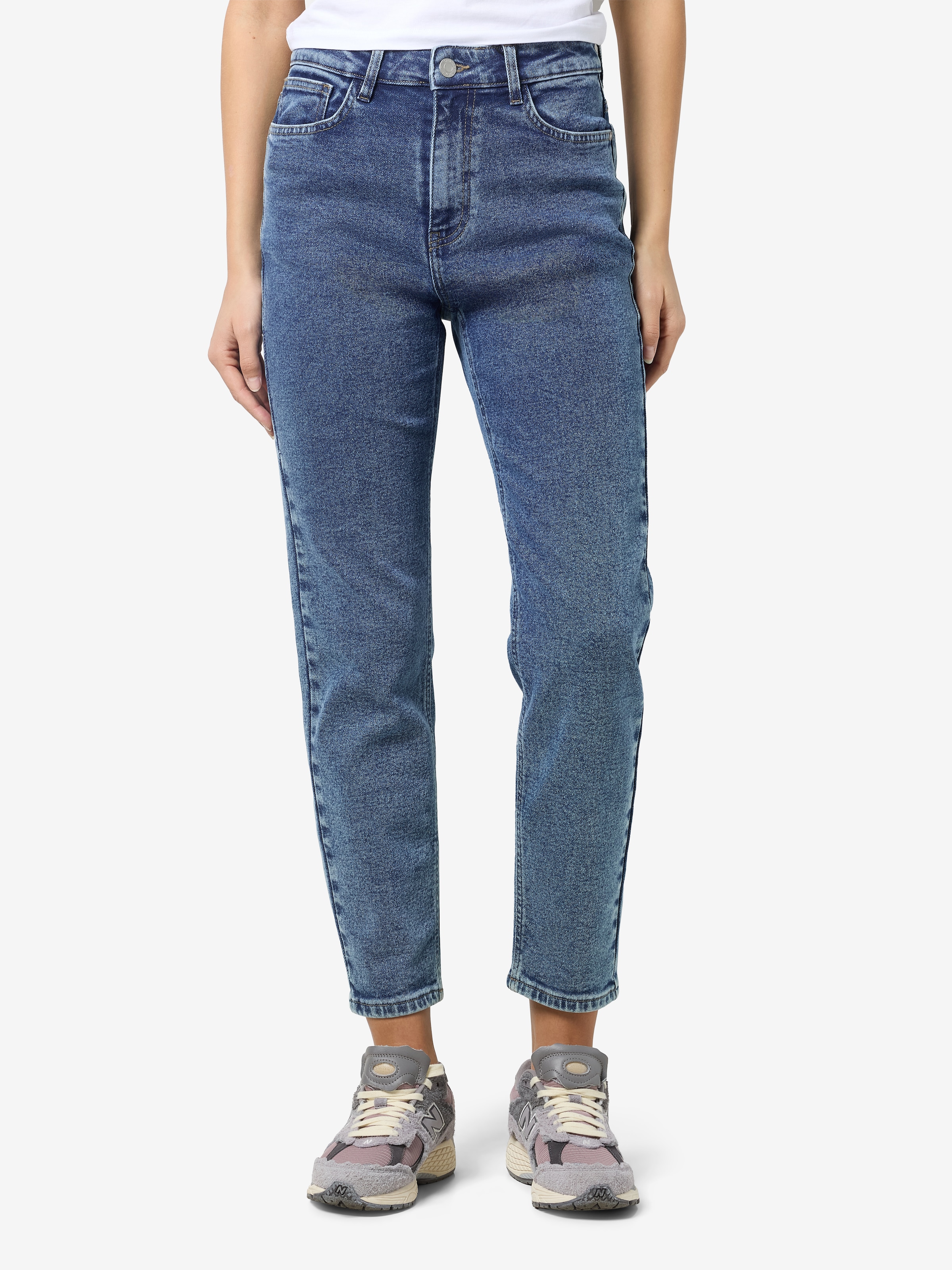 Image of Noisy may High-waist-Jeans "NMMONI HW ST ANK JEANS AZ358MB NOOS"