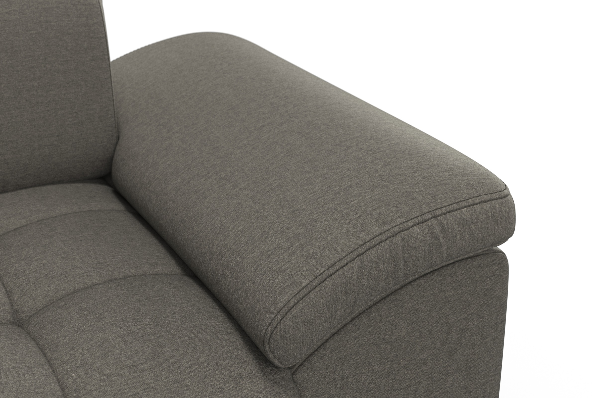 sit&more Ecksofa »Cool L-Form« wahlweise mit Kopfteilverstellung und Vorziehsitz, motorisch