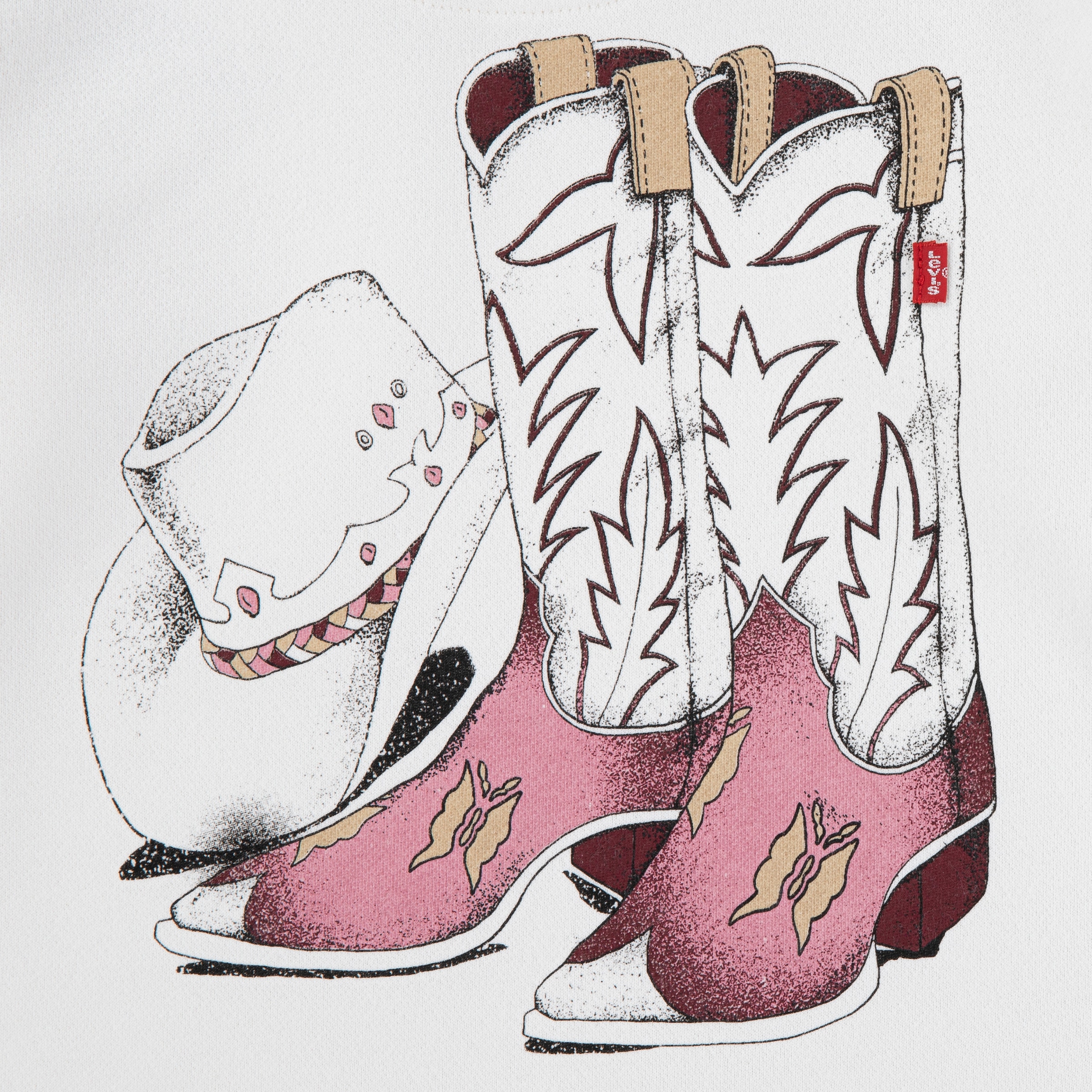 Levi's® Kids Hoodie »LVG MEET AND GREET WESTERN«, mit grossem Western-Rückenprint, for Girls