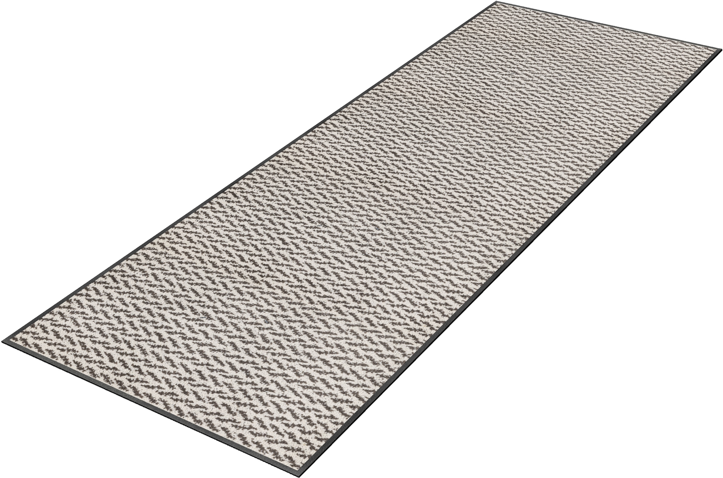 Image of wash+dry by Kleen-Tex Läufer "Duo Latte" rechteckig 9 mm Höhe Schmutzfangläufer, rutschhemmend, In- und Outdoor geeignet, waschbar