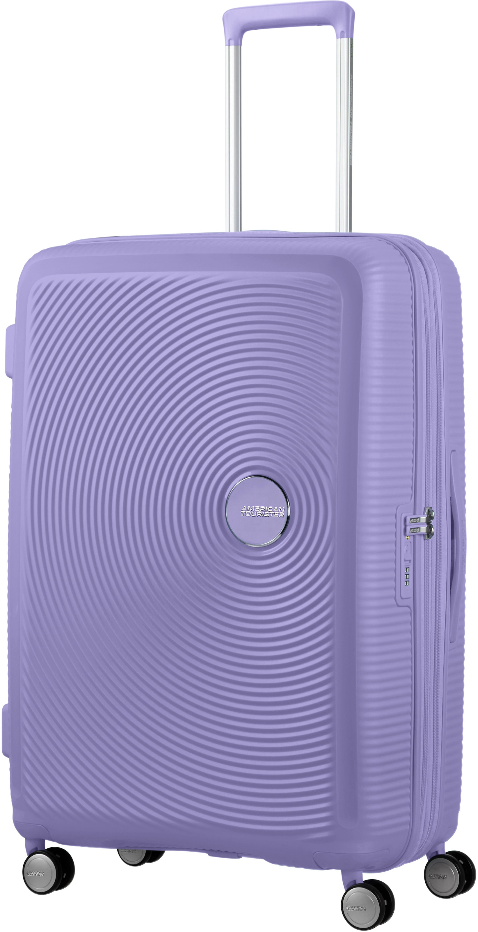 American Tourister® Hartschalen-Trolley »SOUNDBOX, in verschiedenen Farben und Grössen«, 4 Rollen, Reisekoffer Trolley Aufgabegepäck TSA-Zahlenschloss Volumenerweiterung