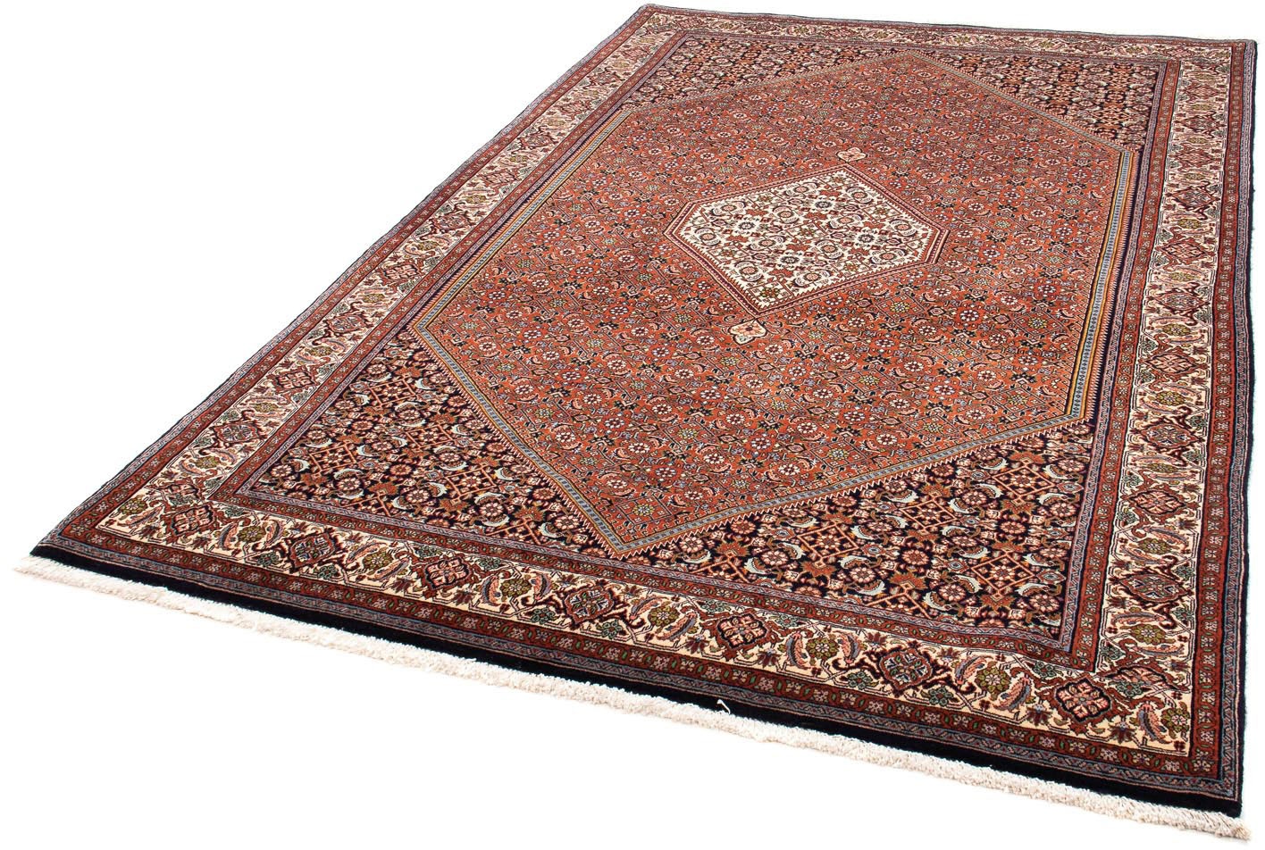 Image of morgenland Orientteppich »Perser - Bidjar - 245 x 167 cm - braun«, rechteckig, 15 mm Höhe, Wohnzimmer, Handgeknüpft, Einzelstück mit Zertifikat bei Ackermann Versand Schweiz