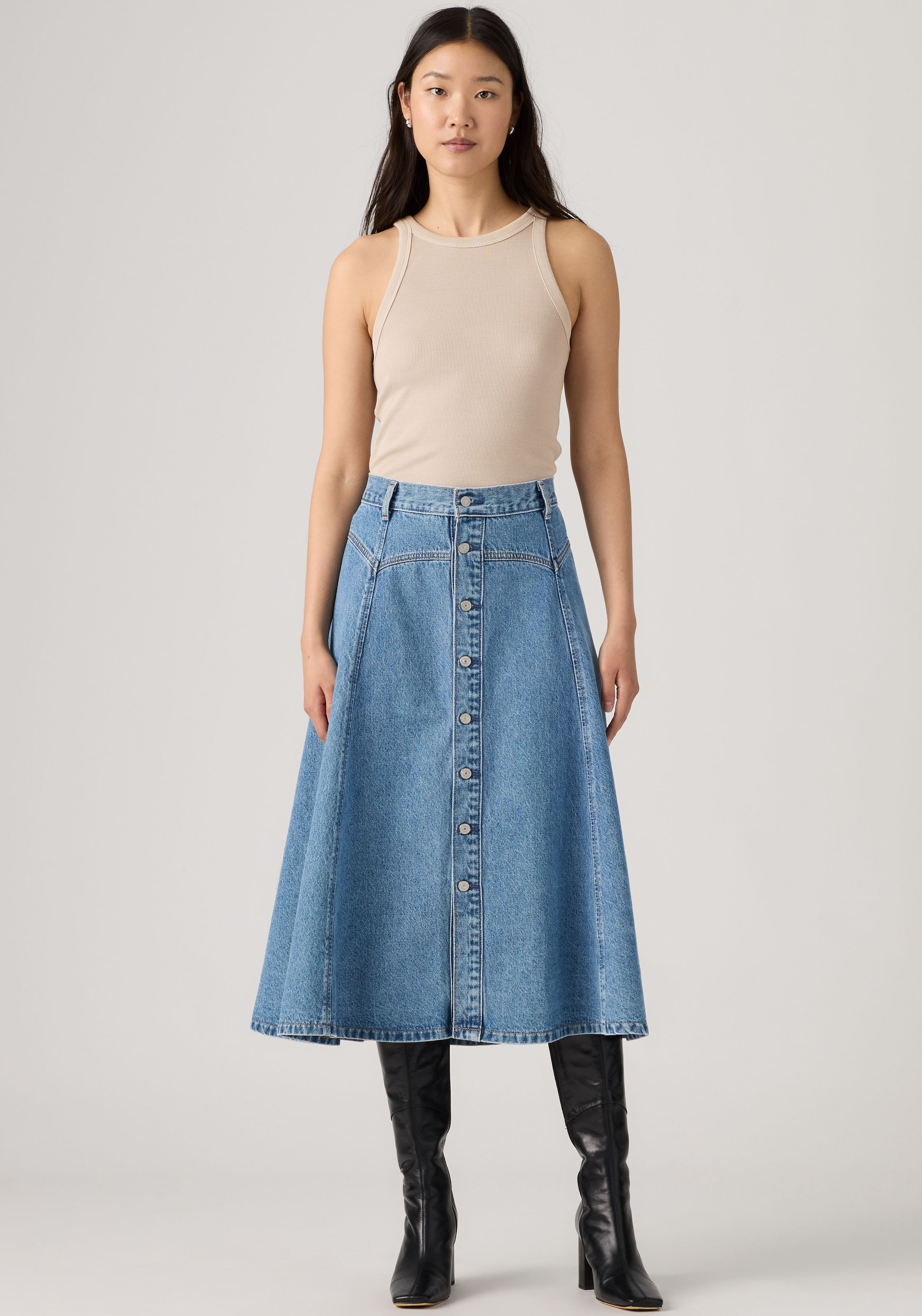 Levi's® Jeansrock »YOKED WESTERN SKIRT«