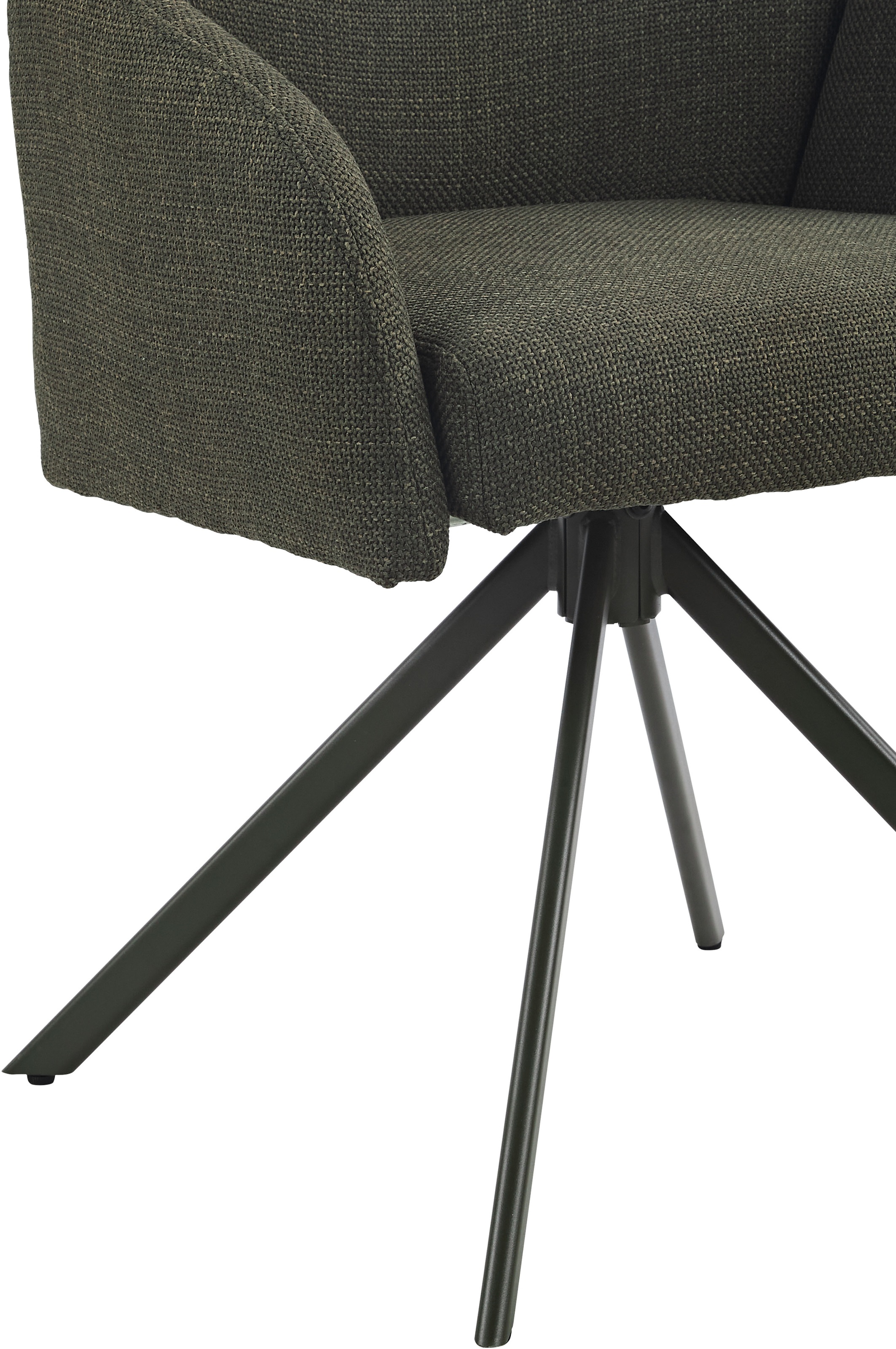 HELA Chaise avec accoudoirs »HOLLY« (Set) 1 cuis360° drehbar, Armlehnen, Gestell angepasst, Swing Back Komfortrücken