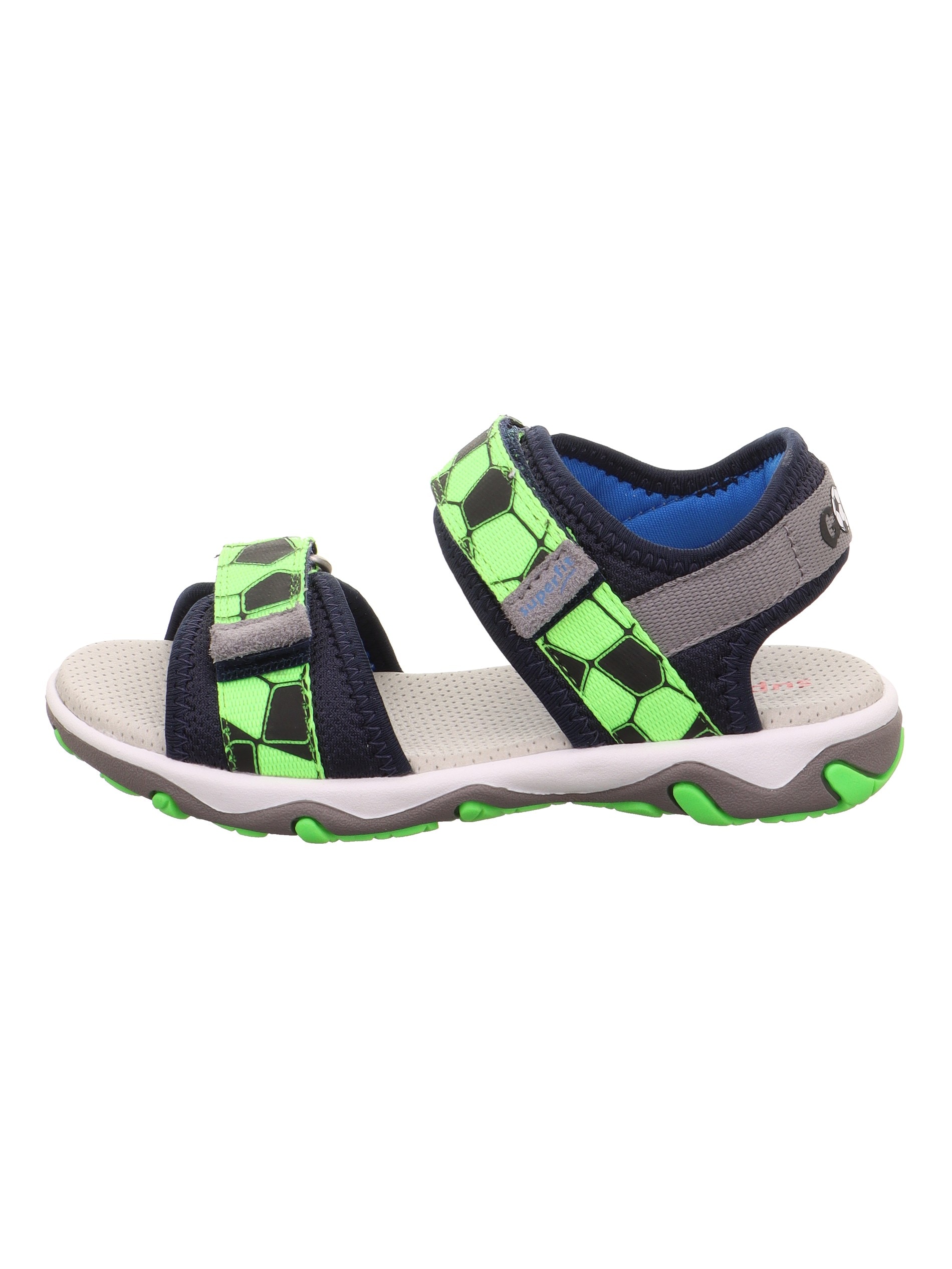 Superfit Sandale »MIKE 3.0 WMS: mittel«  chaussure à scratch, en WMS : largeur moyenne, gabarit de taille à télécharger