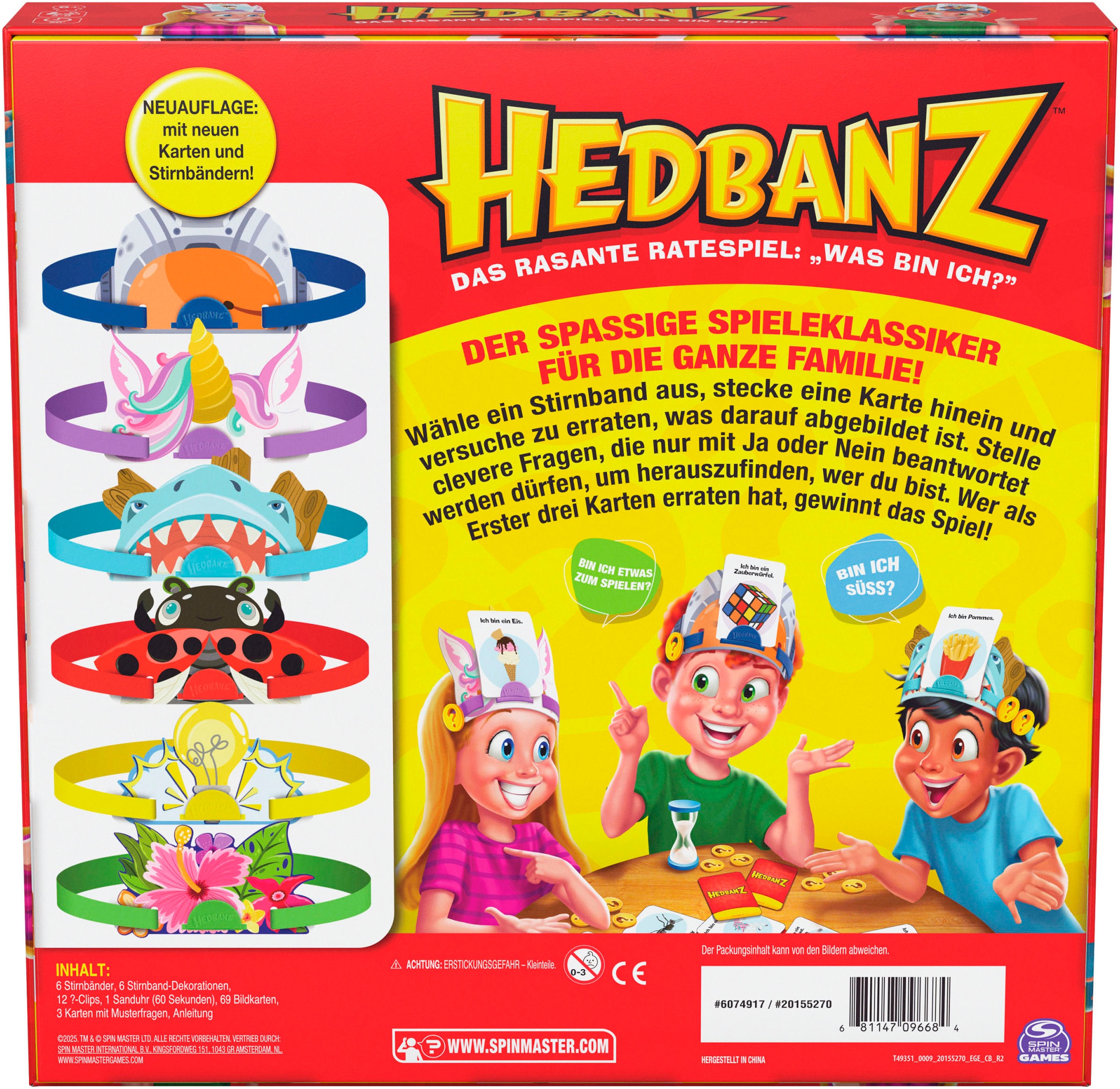 Spin Master Jeu »Hedbanz«