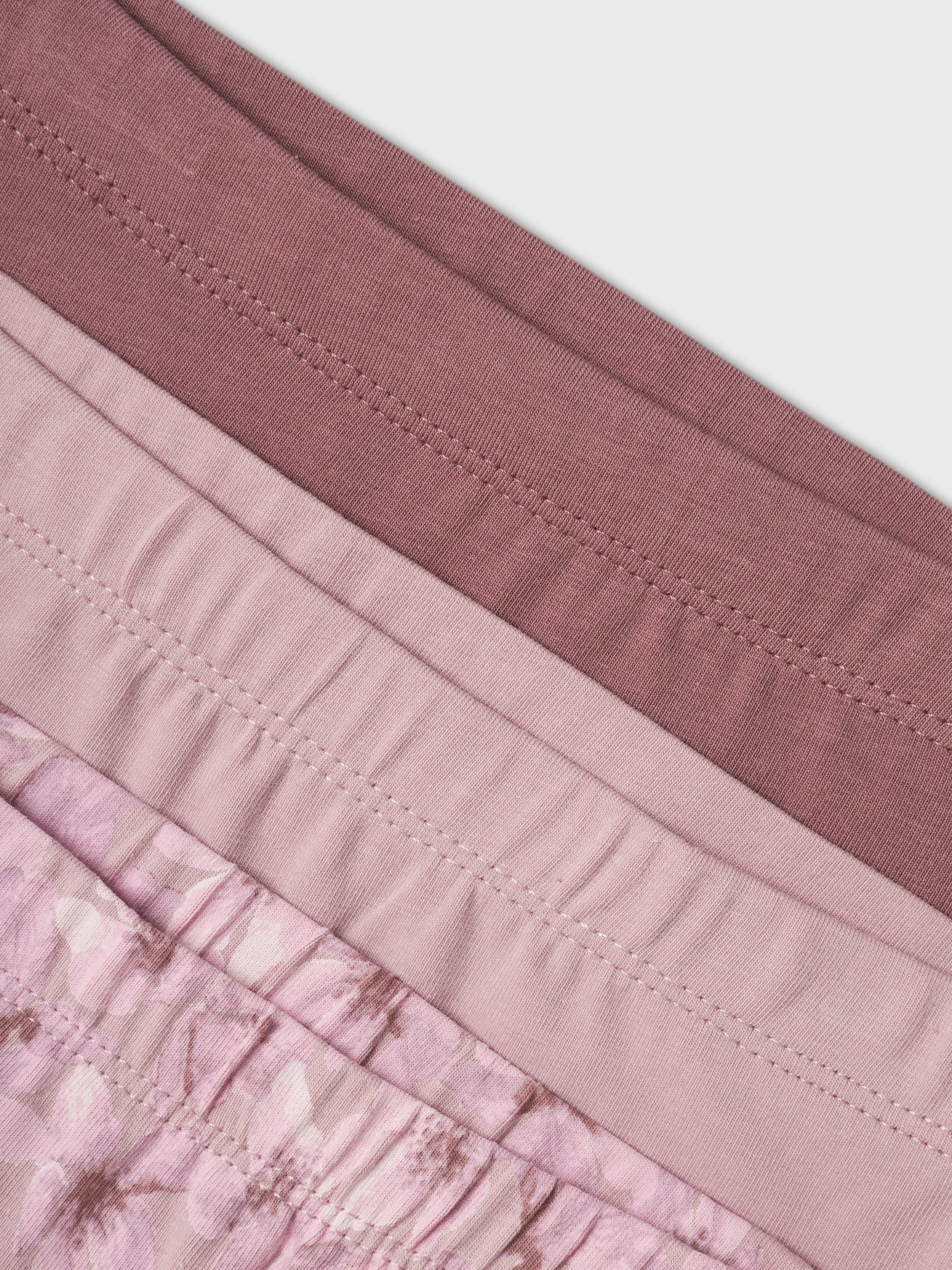 Name It Boxershorts »NMFTIGHTS 3P MAUVE FLOWER NOOS« Packung, 3 Stk.