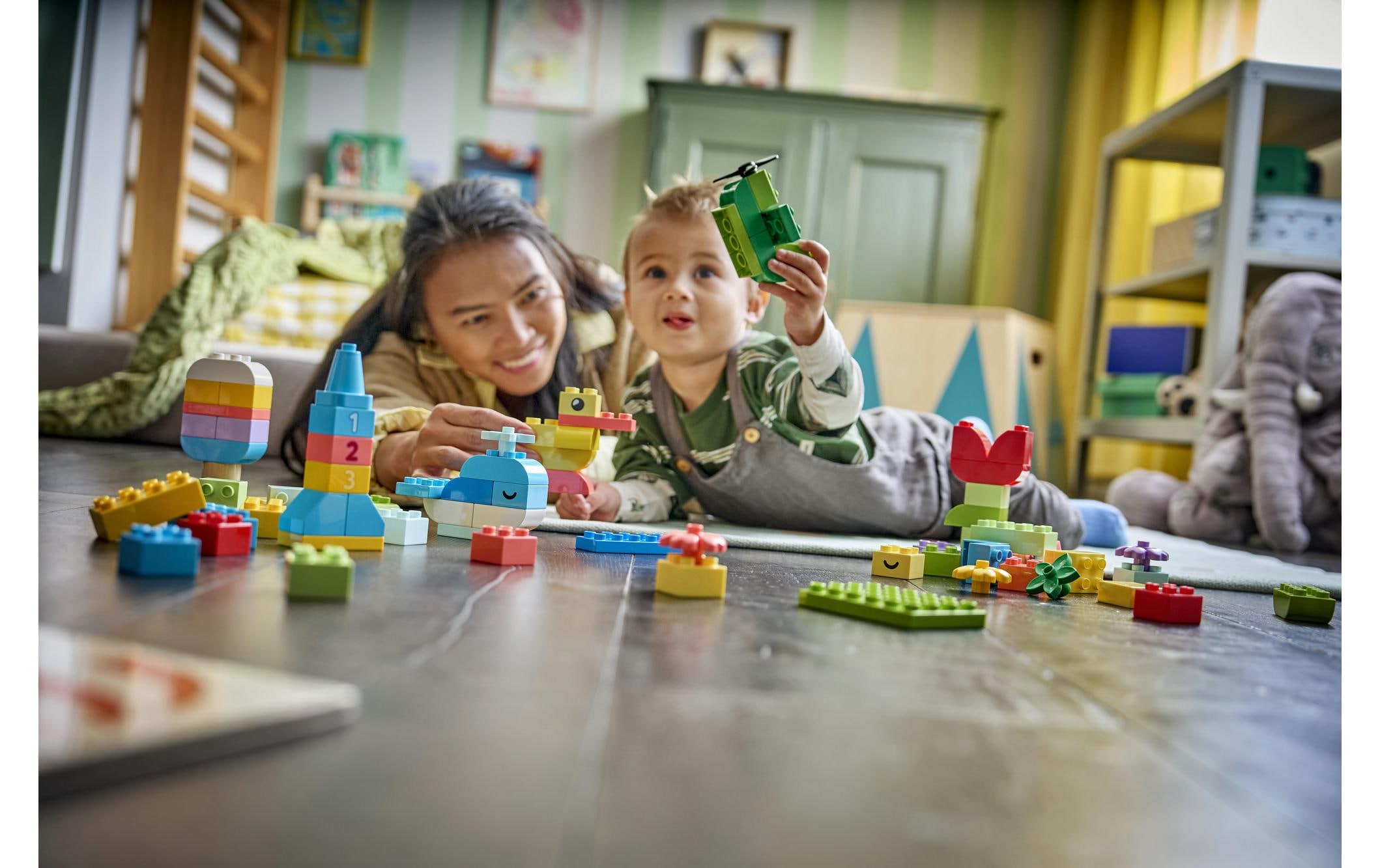 LEGO® Konstruktionsspielsteine »Bunte Kreativbox (10479), LEGO DUPLO Classic« Made in Europe