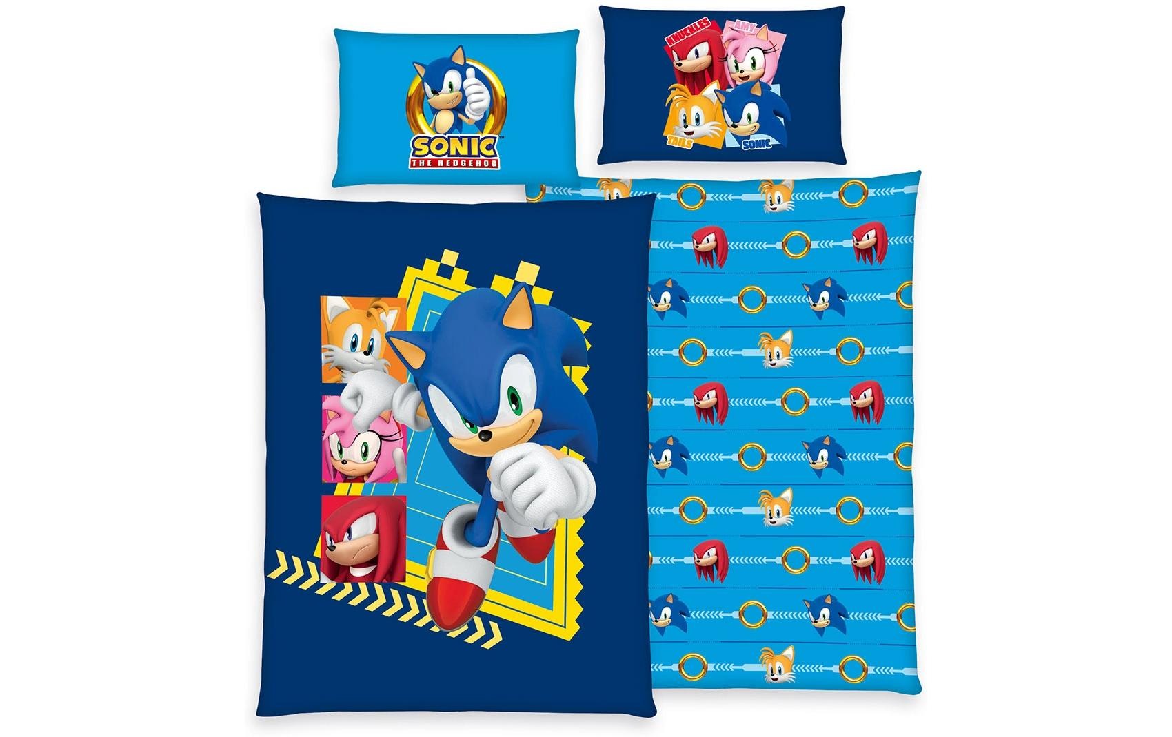 Image of Herding Kinderbettwäsche "Sonic, 160 x 210 cm + 65 x 100 cm"