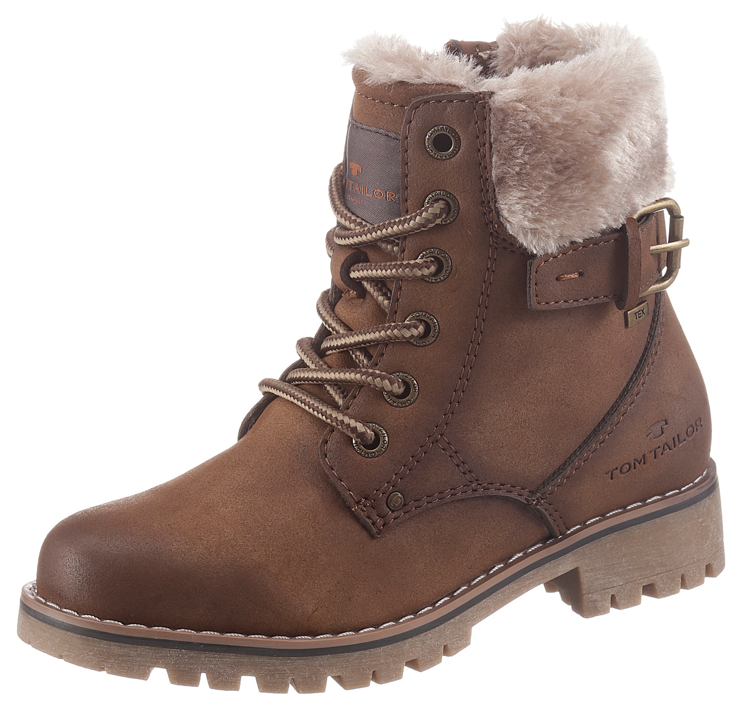 Image of TOM TAILOR Schnürboots, mit Zierschnalle bei Ackermann Versand Schweiz