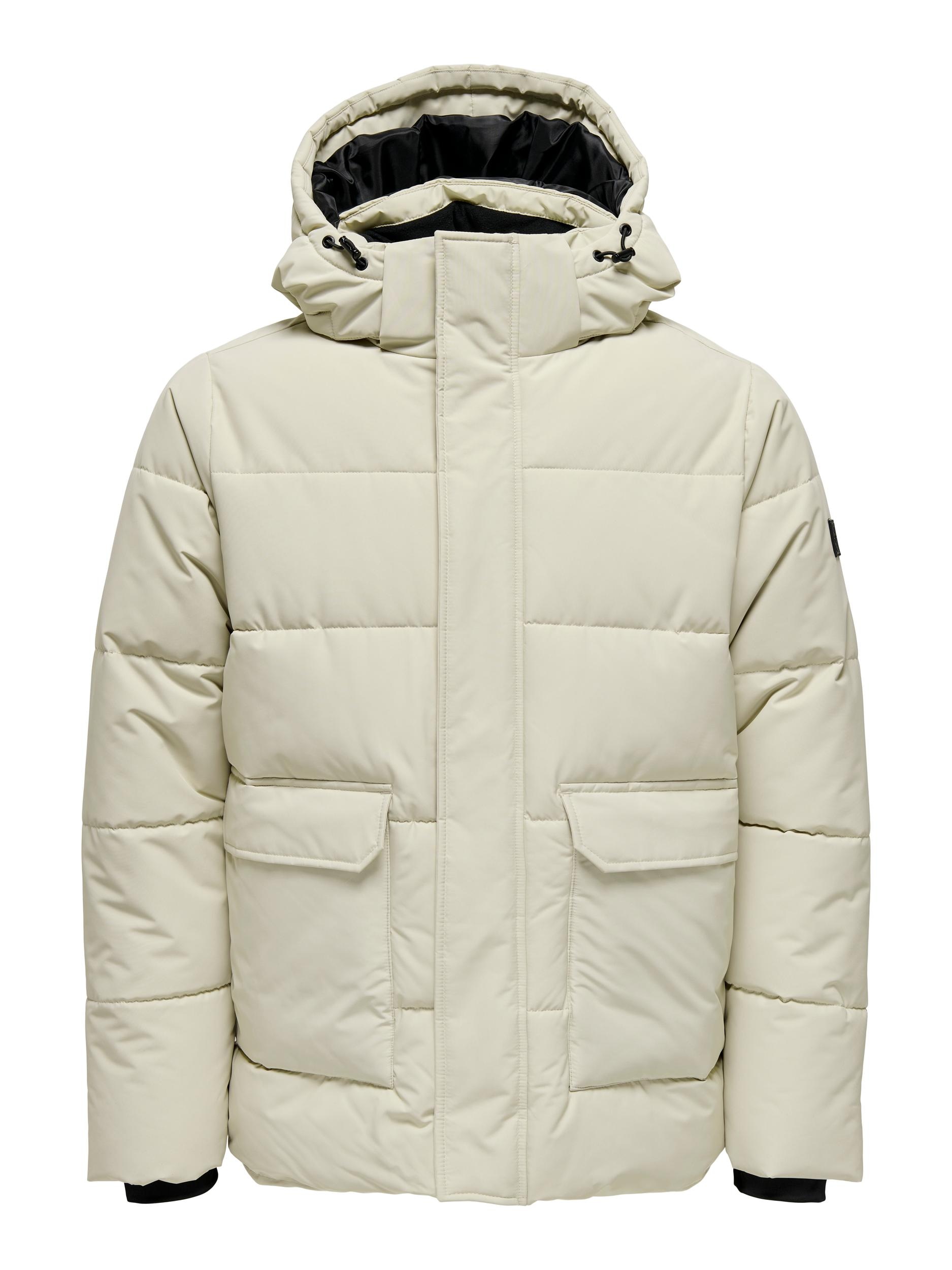 ONLY & SONS Steppjacke »ONSCARL LIFE QUILTED JACKET NOOS OTW«, mit Kapuze