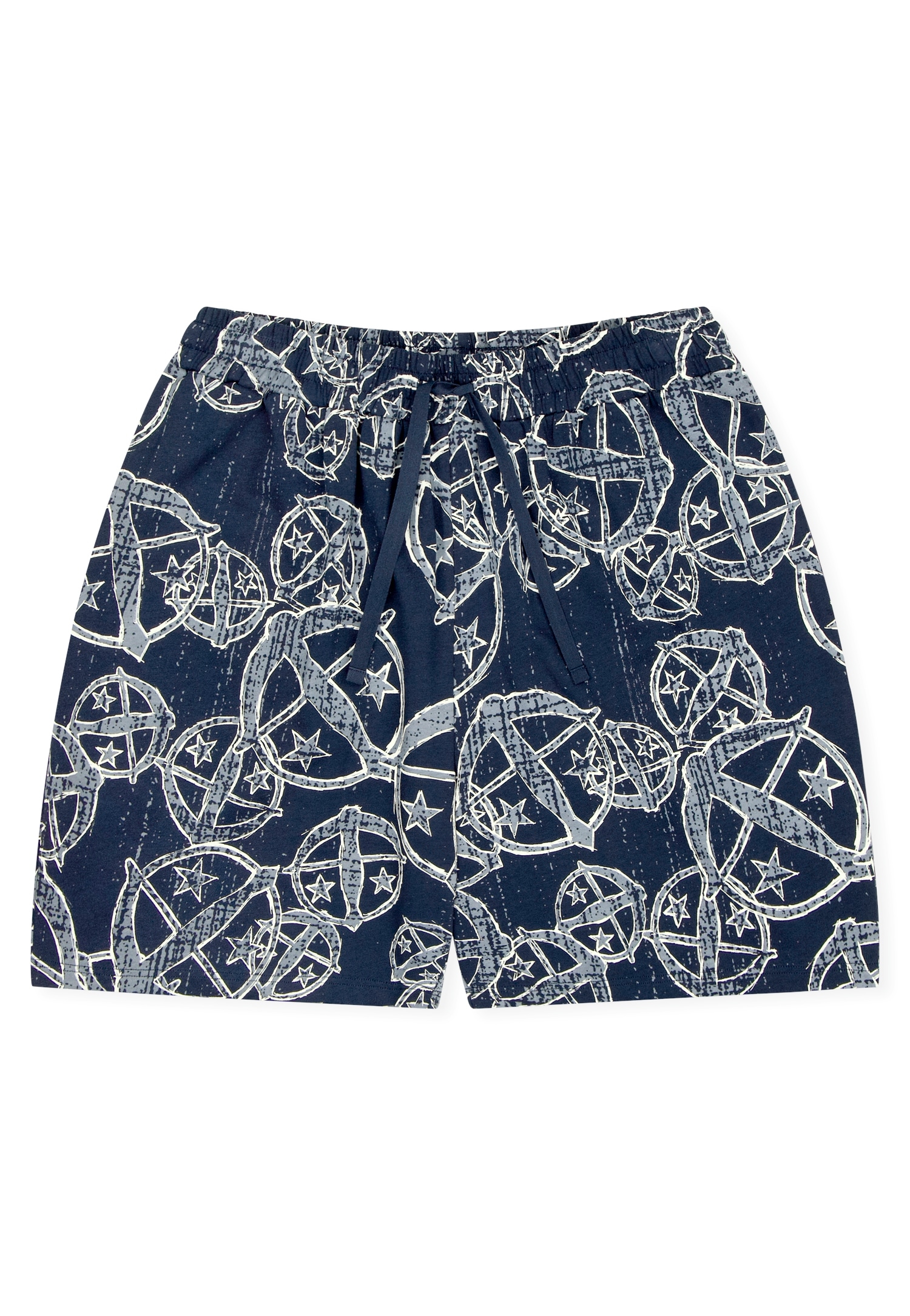 Schiesser Pyjamashorts »Schiesser 150 Years«  seitliche Taschen, Allover-Druck, Baumwolle