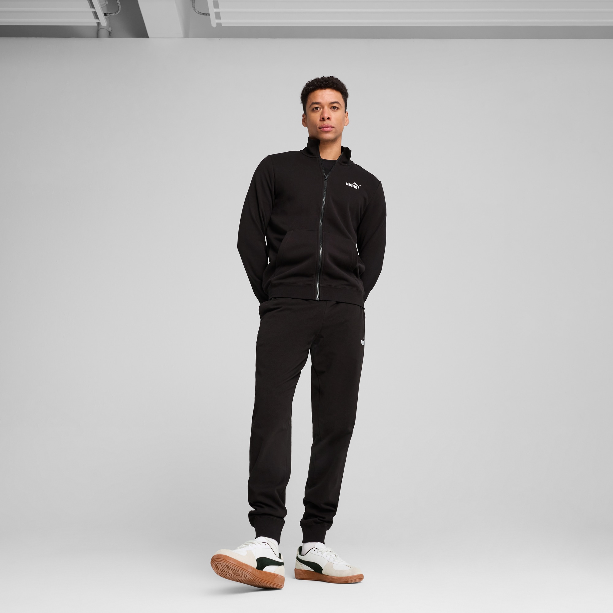 PUMA Trainingsjacke »ESS NO. 1 LOGO TRACK JACKET TR«, ohne Kapuze