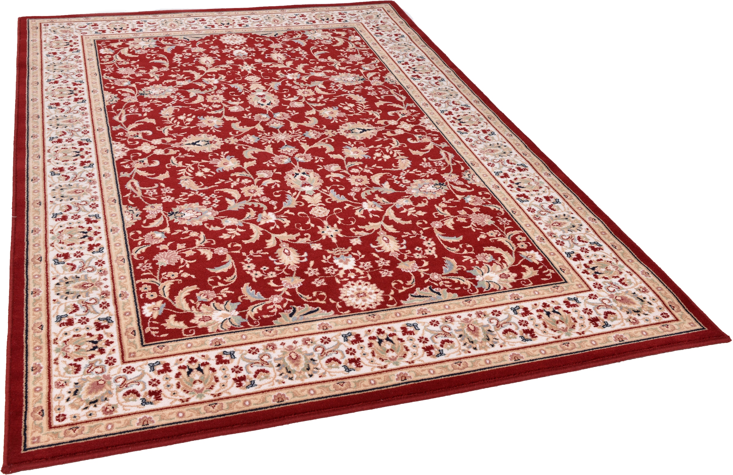 Image of THEKO Wollteppich "Dolna - 808" rechteckig 10 mm Höhe Kurzflor, reine Wolle, Orient-Optik