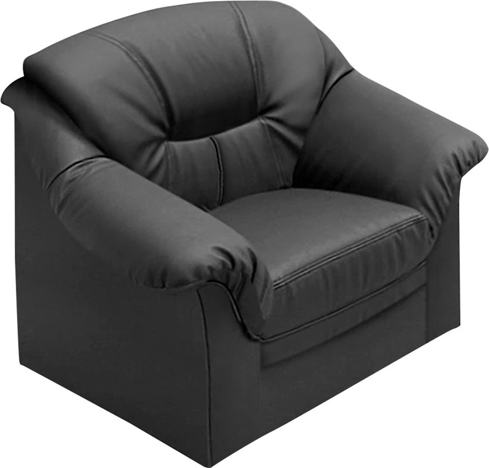 Image of DOMO collection Sessel "Montana Kunstleder-Bezug, zeitlos und elegant"