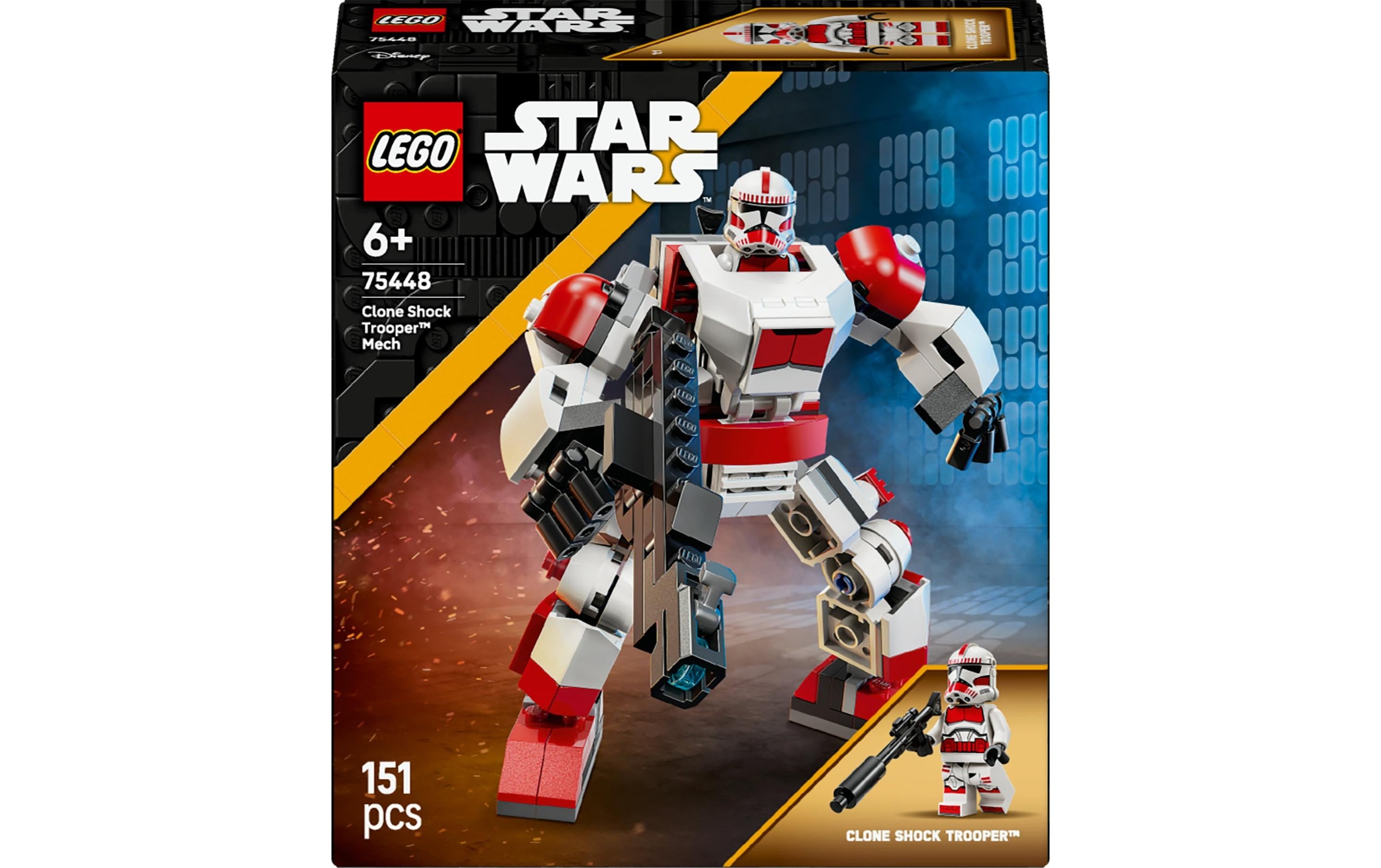 Image of Konstruktionsspielsteine "Star Wars Klon-Schocktruppen Mech 75448" Kategorie: Star Wars
