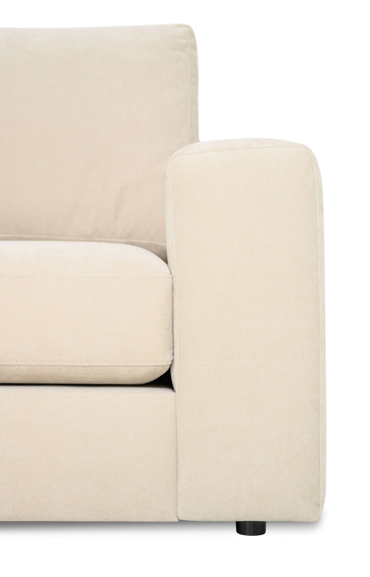 GOODproduct Canapé d'angle »Nivette, weiches Chenille« Breite 292 cm, L-Form, bodentief, mit Wellenunterfederung