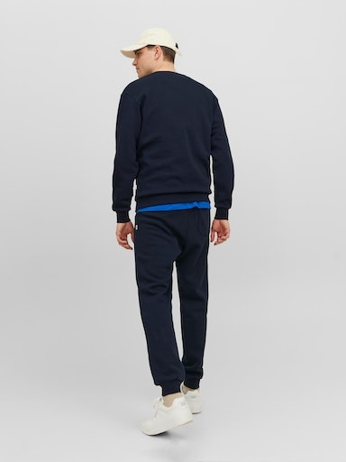 Jack & Jones Sweatshirt »JJEBRADLEY SWEAT CREW NOOS«, mit Rippbündchen