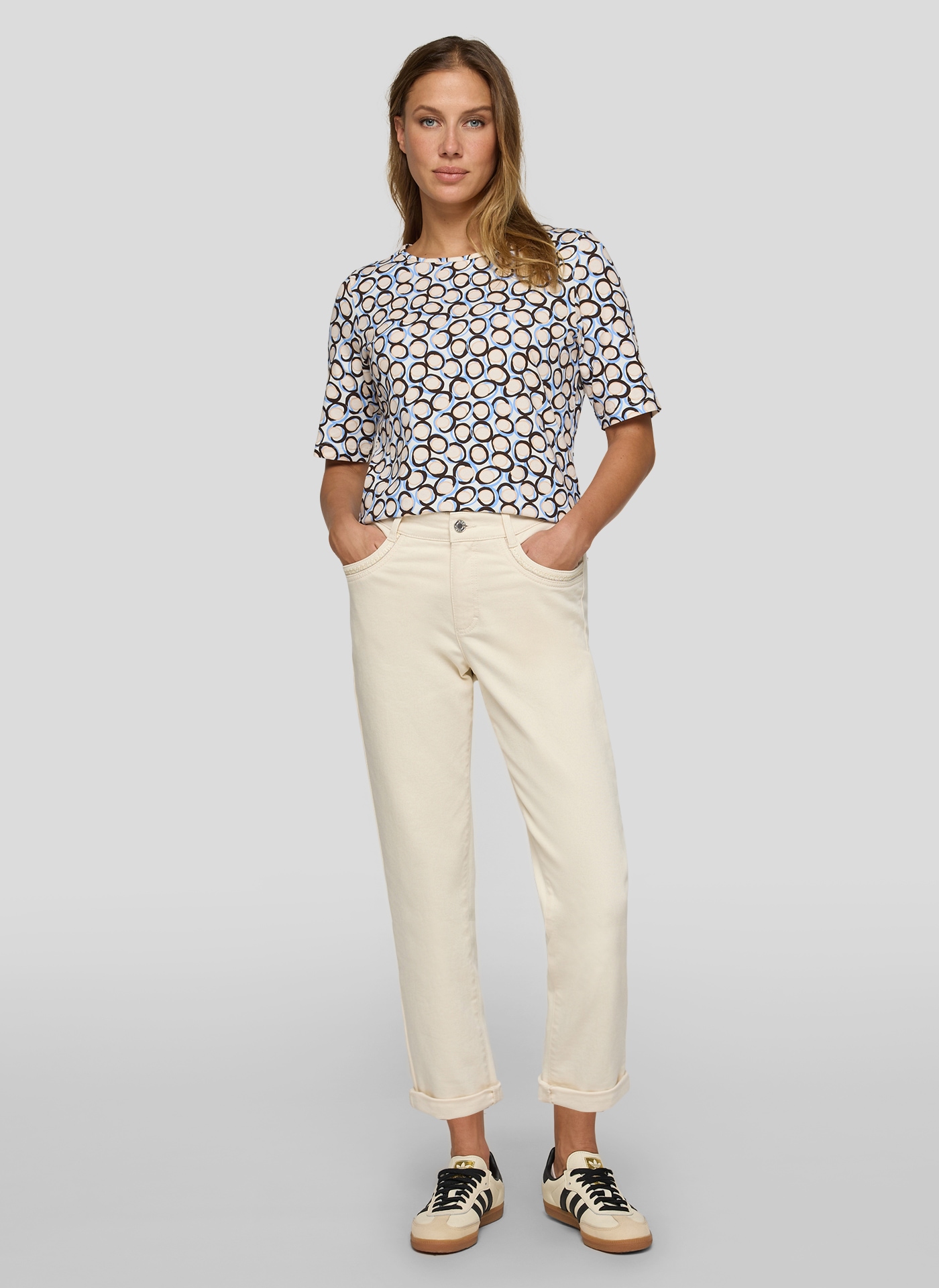 Rabe T-Shirt mit grafischem Print