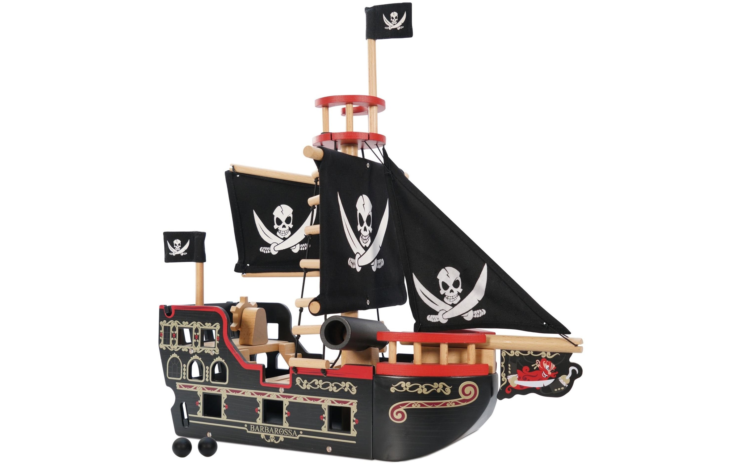 Image of Le Toy Van Puppen Spielcenter »VAN Barbarossa-Piratenschiff« bei Ackermann Versand Schweiz