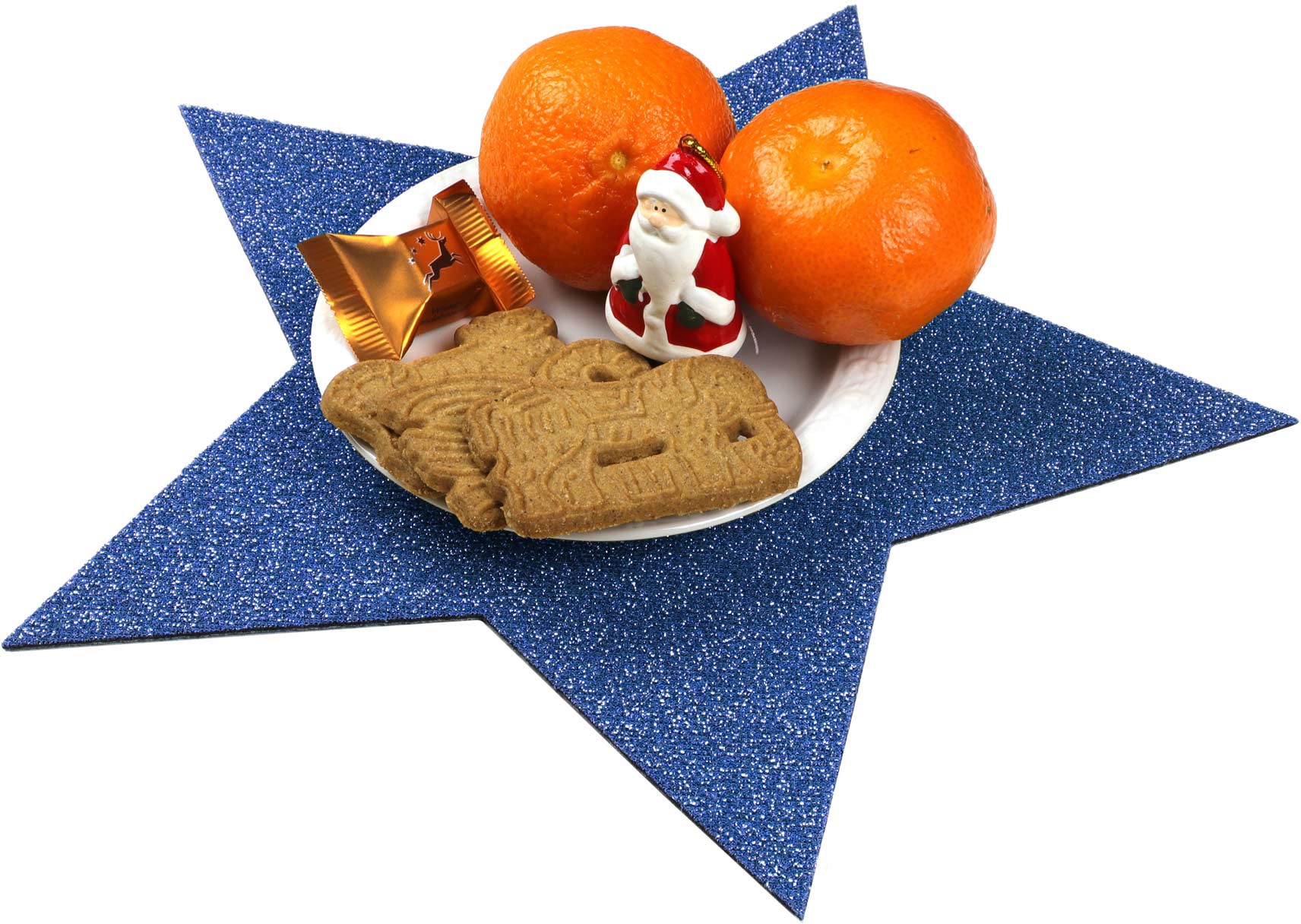 Primaflor-Ideen in Textil Platzset »Stern, Weihnachtsdeko«, (Set, 4 St.), auch ideal als Untersetzer oder Dekoration, Grösse 29,5 cm