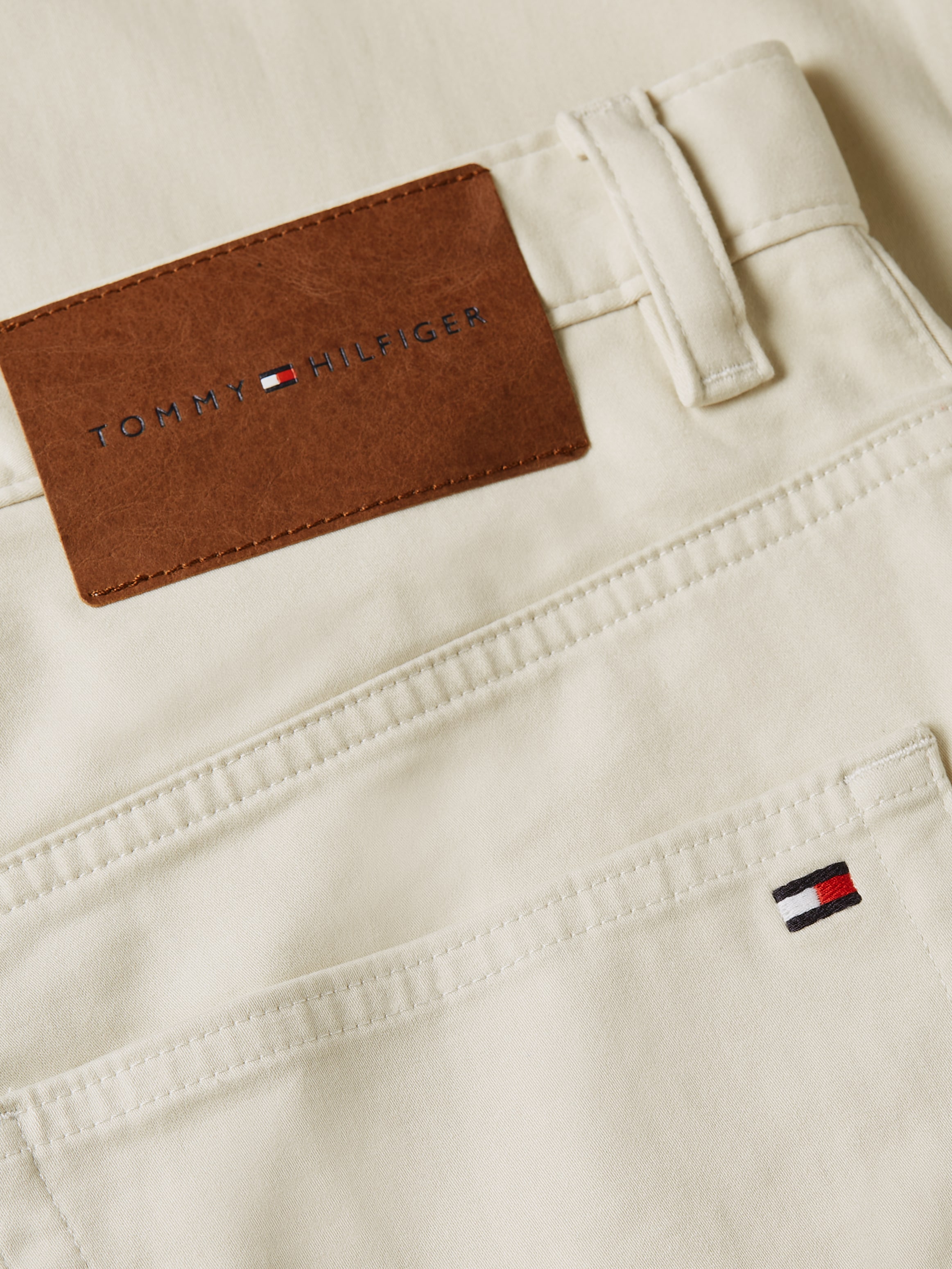 Tommy Hilfiger Stoffhose »DENTON 5PKT COTTON SATIN«