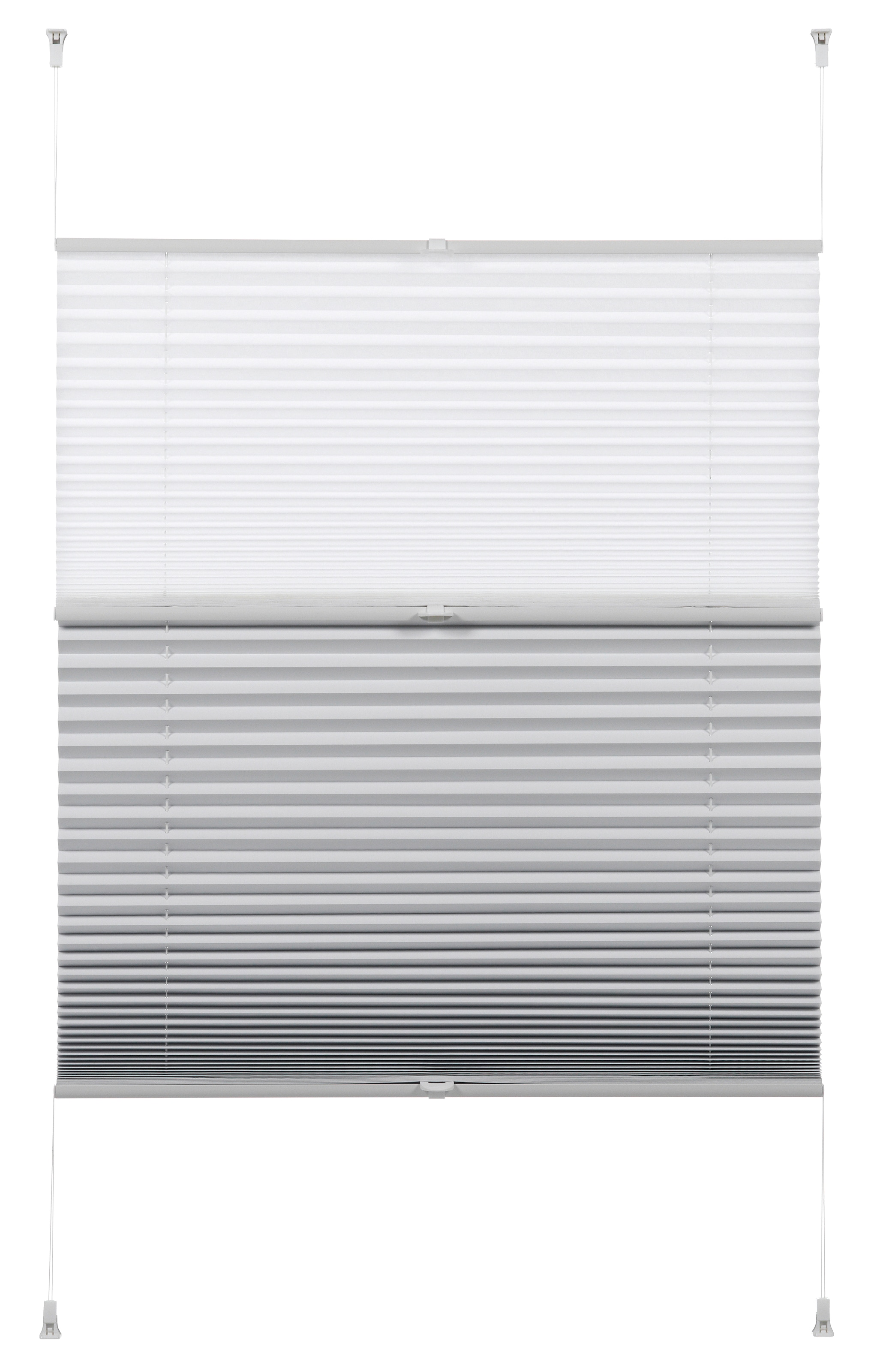 Image of GARDINIA Plissee "Easyfix Plissee Day + Night" verdunkelnd Tag- und Nacht-Funktion energiesparend ohne Bohren verspannt lichtdurchlässig und zugleich abdunkelnd mit Thermobeschichtung