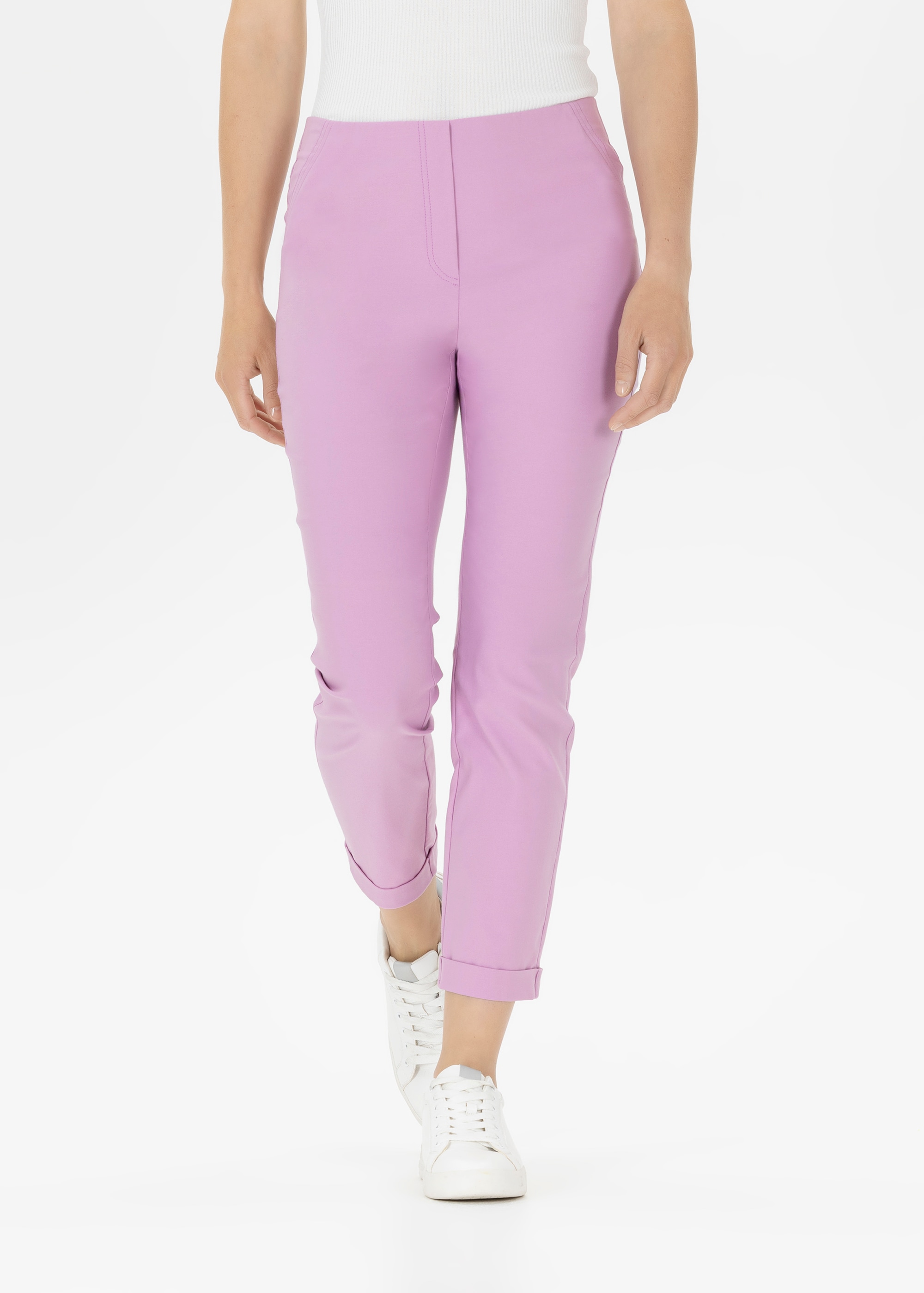 Stehmann Pantalon en tissu »Sylvia-680«  3/4-Hose mit schmalem Bein