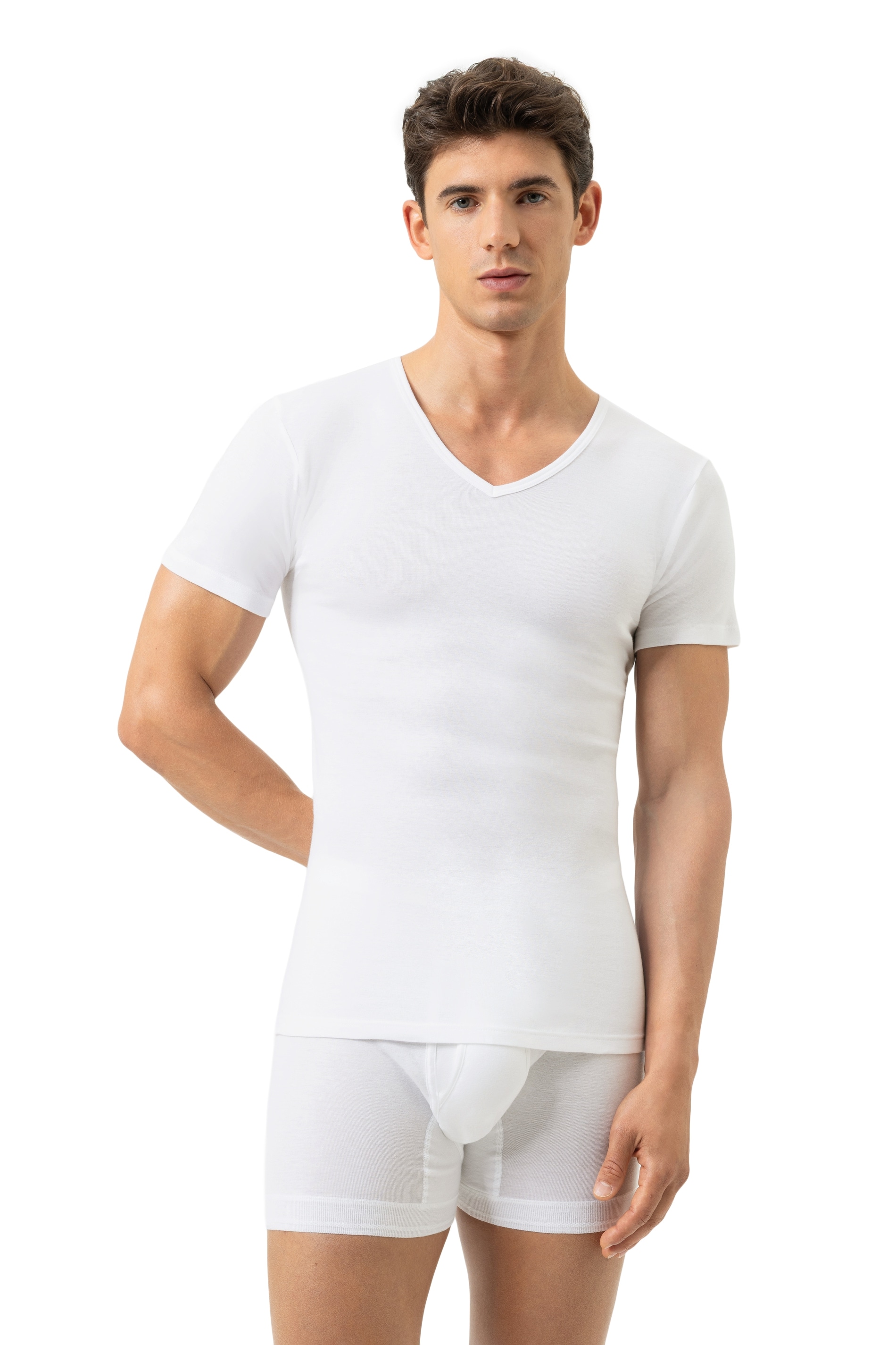 Image of Mey V-Shirt "NOBLESSE" ohne auftragende Seitennähte