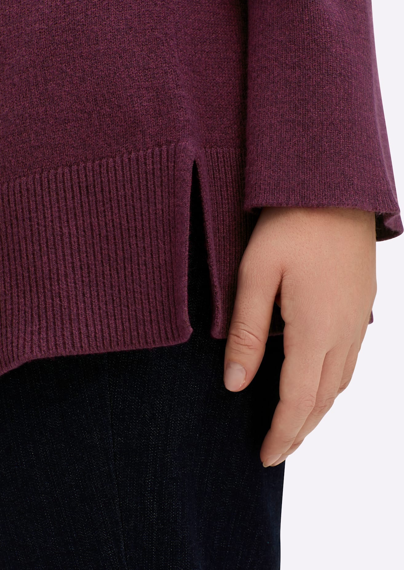 Sheego Pull en tricot »Pullover«