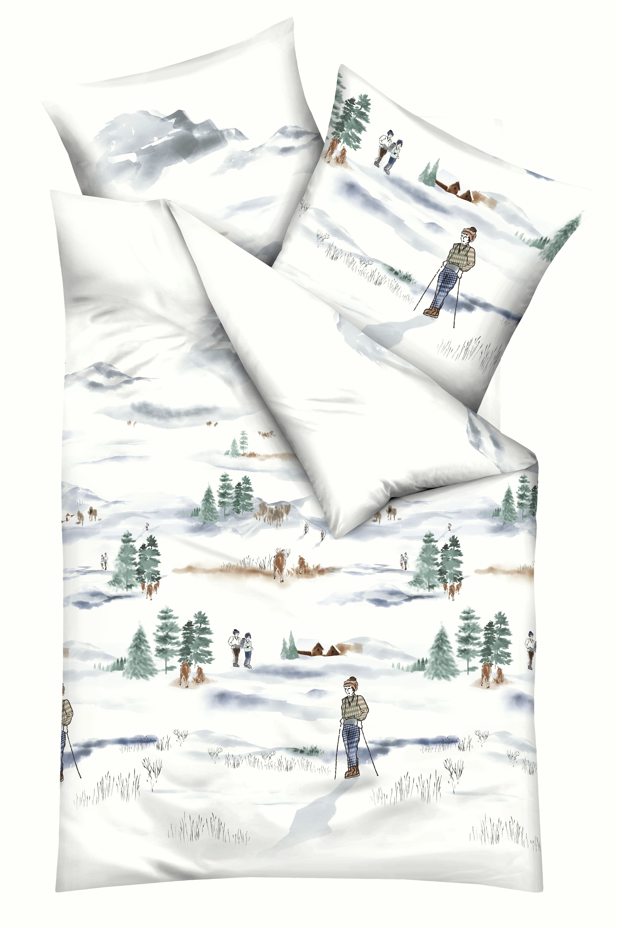 Kaeppel Bettwäsche »Frozen Winter« 2 Stk.