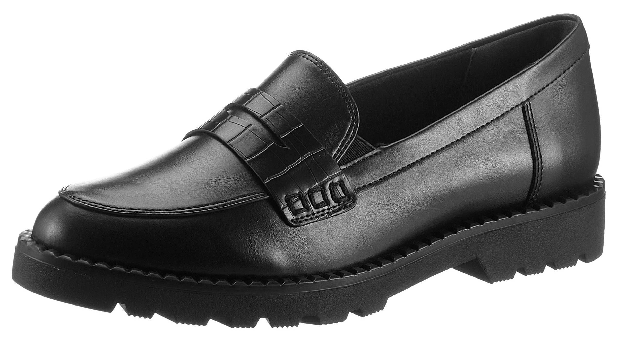 Image of Tamaris Slipper, mit dezenter Krokoprägung bei Ackermann Versand Schweiz