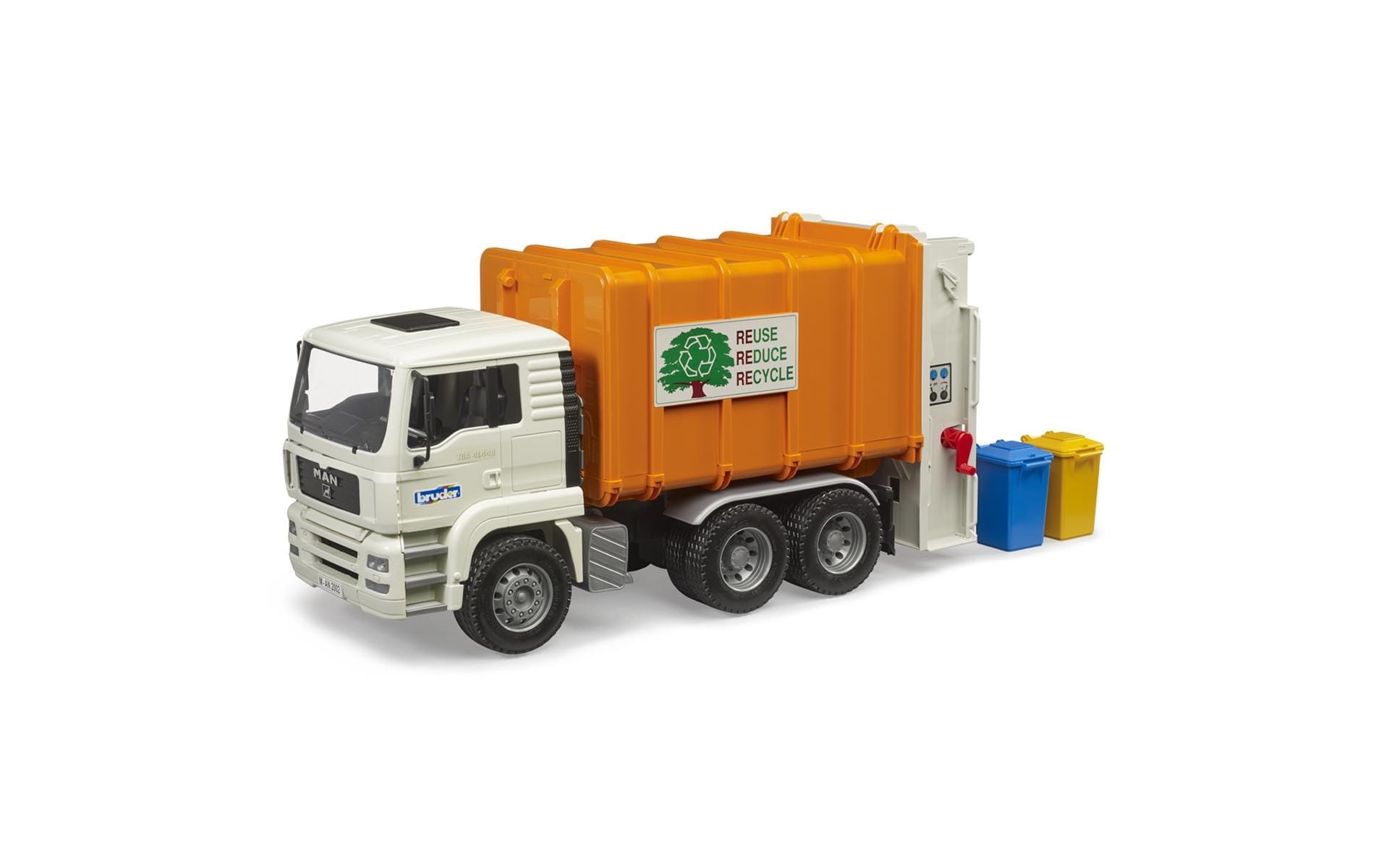 Image of Bruder Spielzeug-Müllwagen "Müll-LKW MAN TGA"