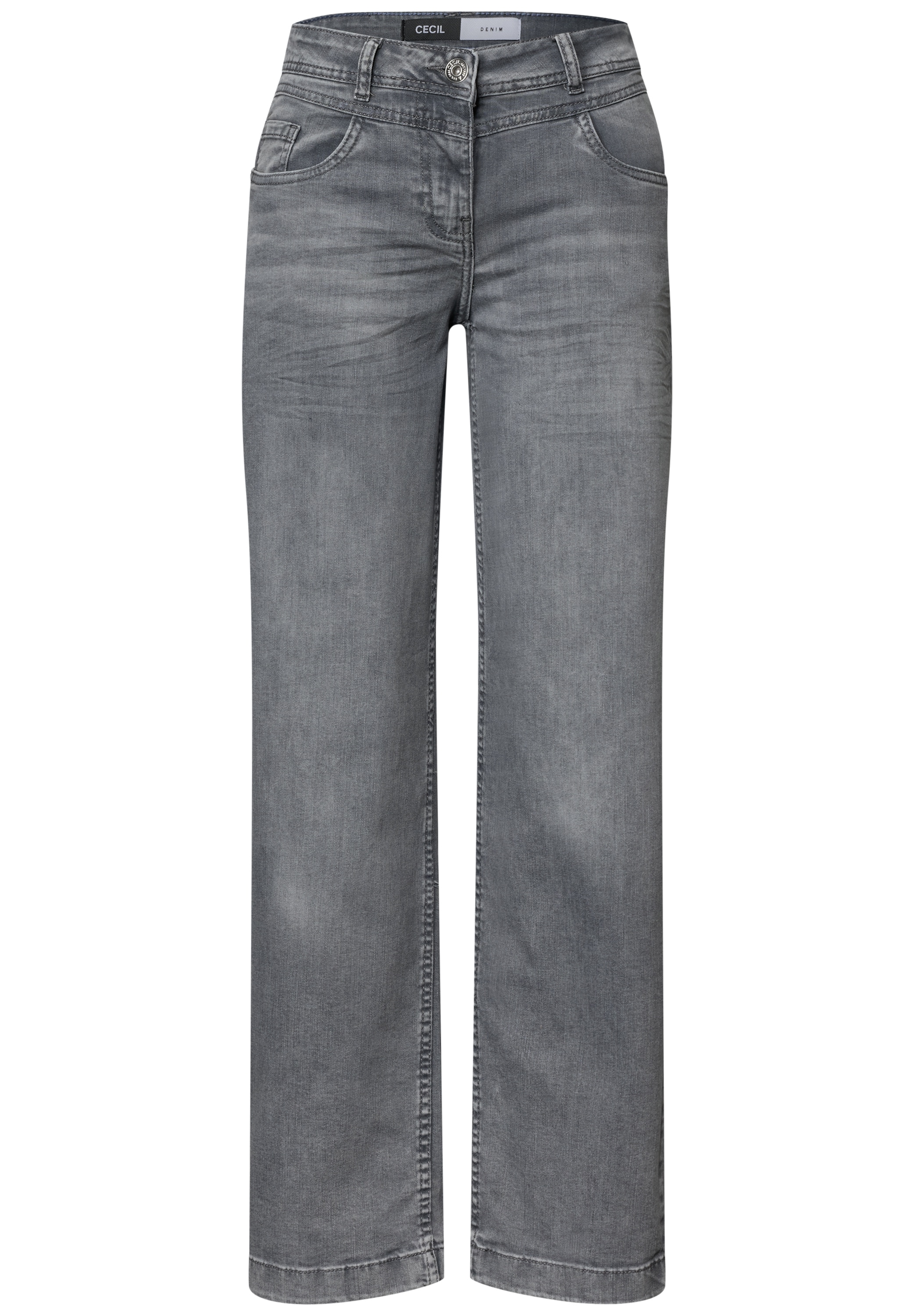 Image of Cecil 5-Pocket-Jeans "Style Neele" mit Elasthan, Loose Fit, 5-Pocket-Style
