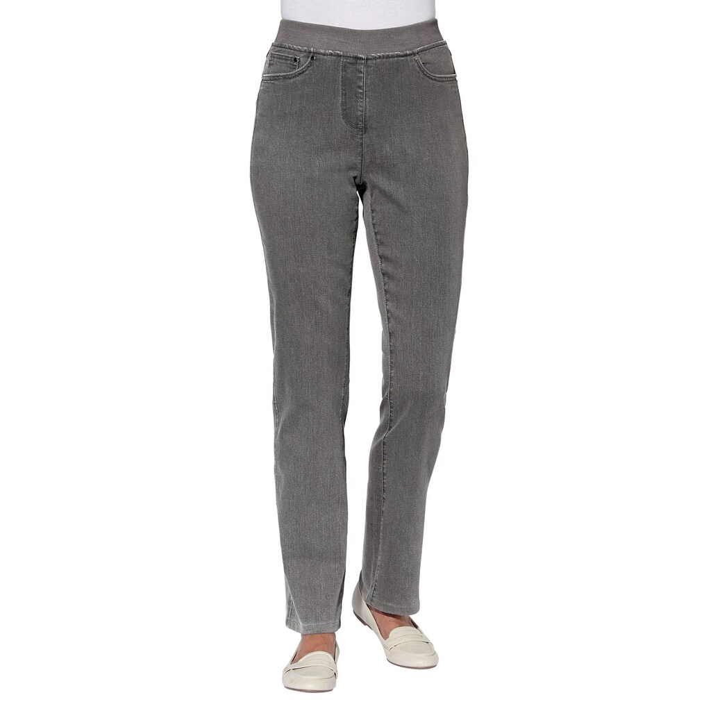 Classic Basics Schlupfjeans, (1 tlg.)