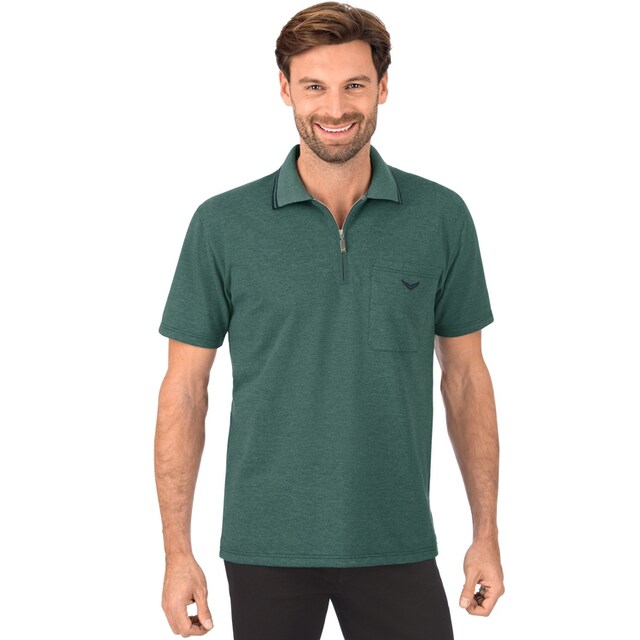 Trigema Poloshirt »TRIGEMA Poloshirt mit Reissverschluss« versandkostenfrei  auf