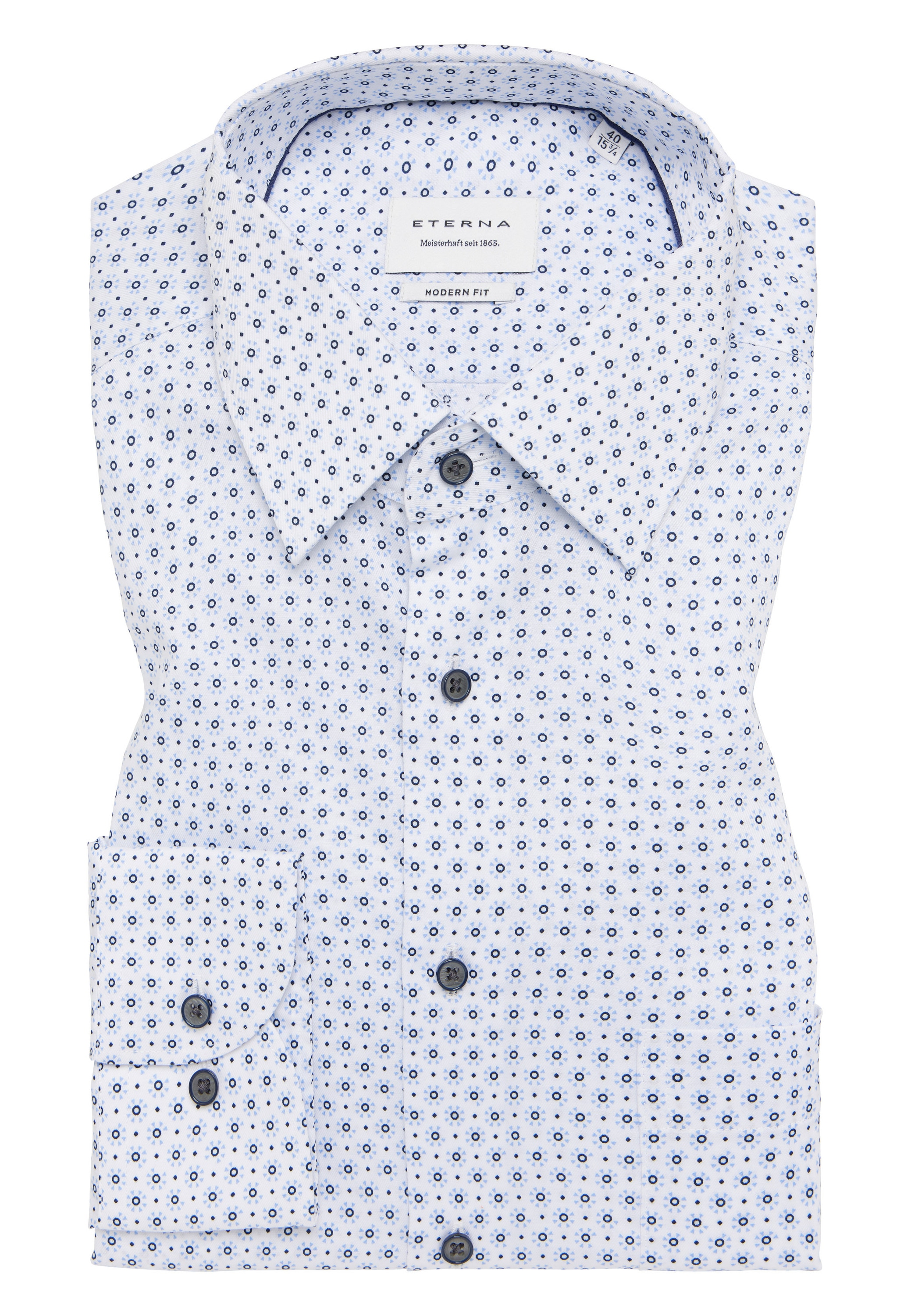Eterna Chemise à manches longues »MODERN FIT«, NON IRON (bügelfrei)

