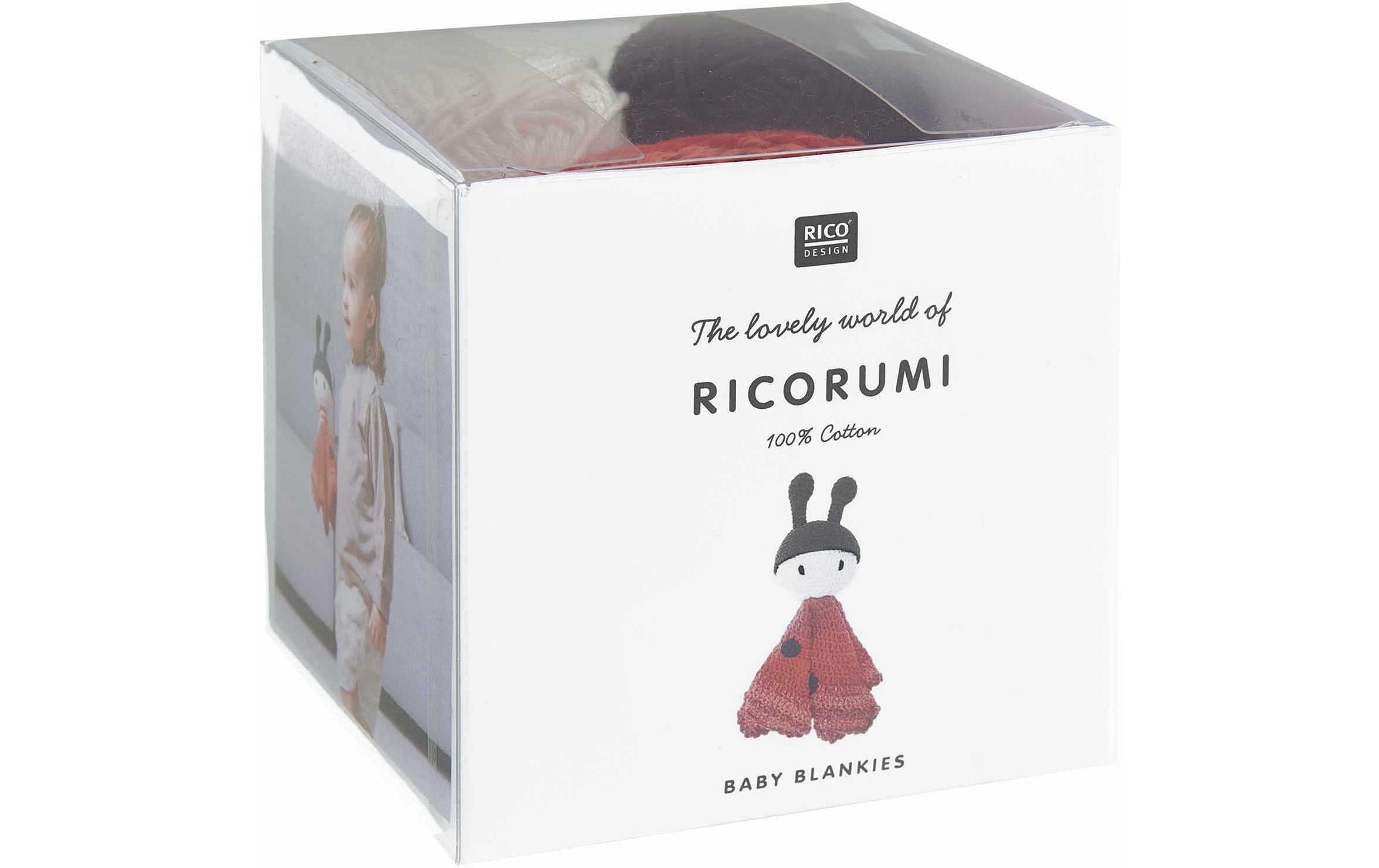 Rico-Design Verlag Kreativset »Baby Blankies Marienkäfer, 8-teilig«
