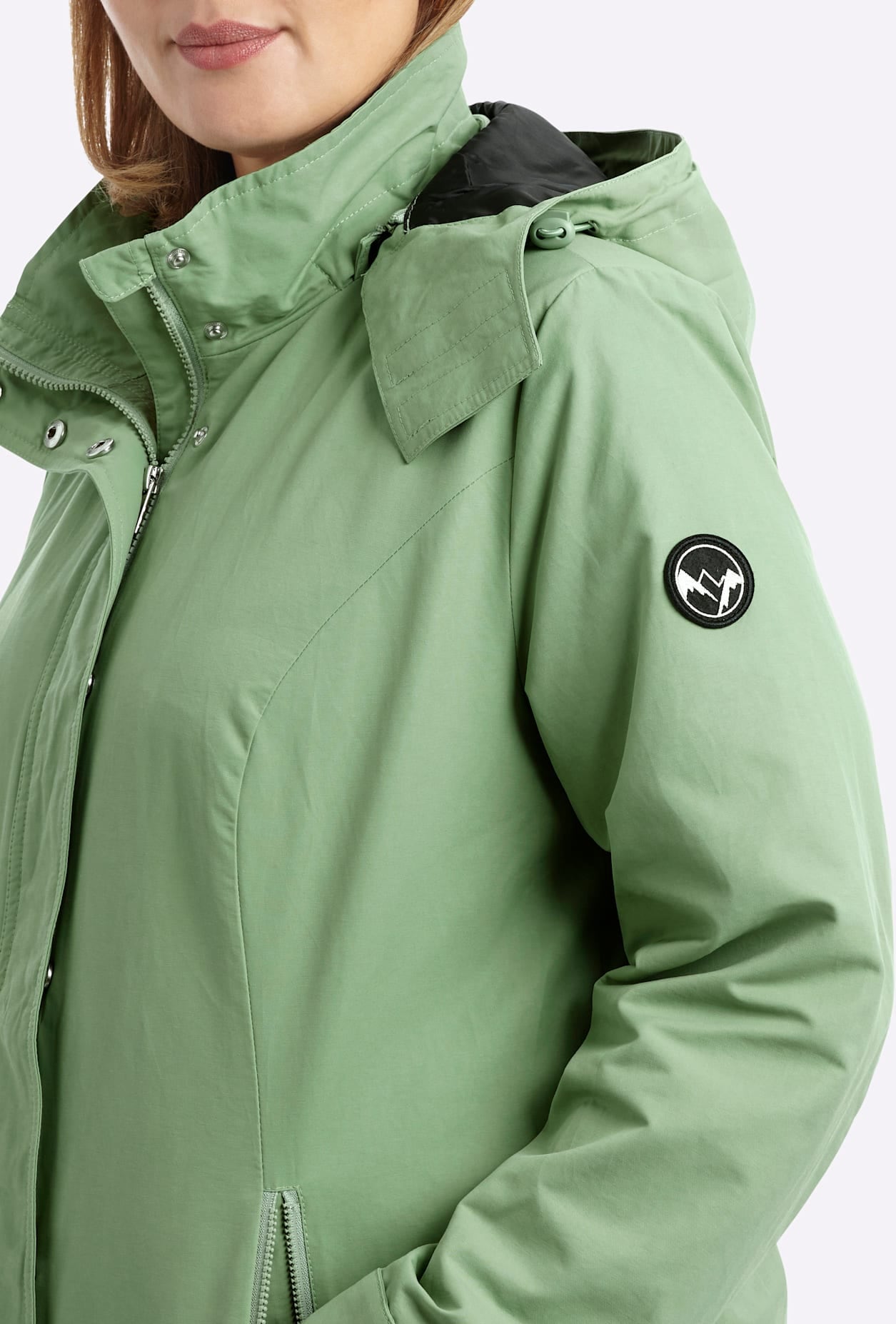 Sheego Veste de pluie mit Kapuze