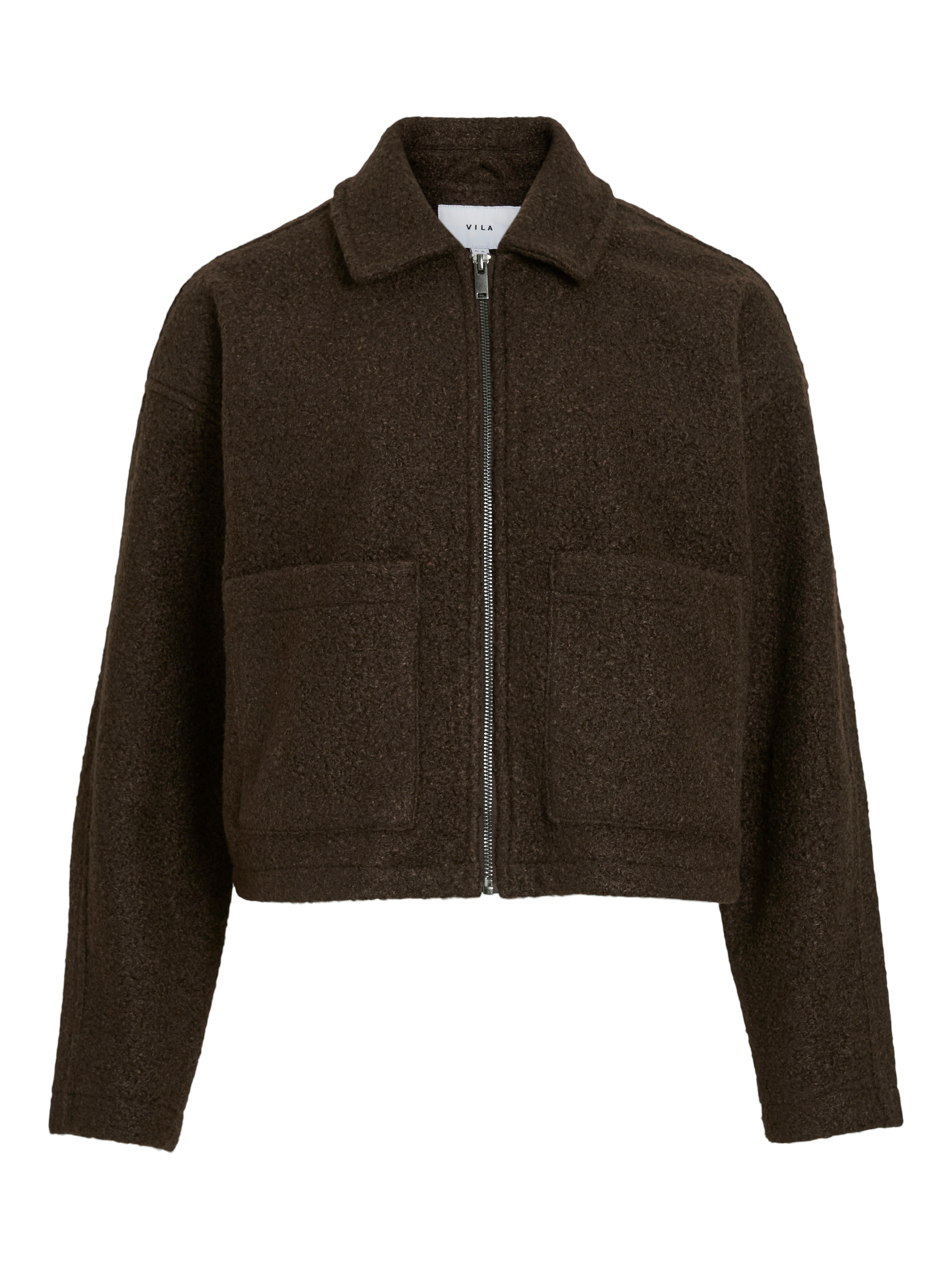 Vila Veste courte »VIJADAS ZIPPER JACKET - NOOS« fibre synthétique