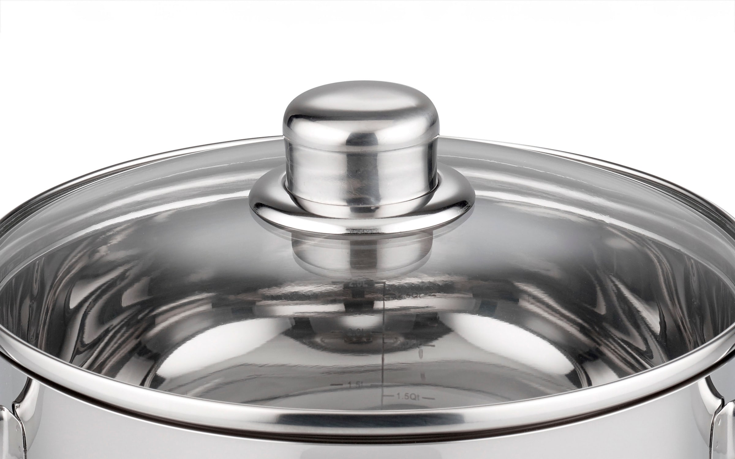 Elo Basic Topf-Set »Galactica« Set, 5 Töpfe,3 Deckel, 3 Pfannen,1 Schüssel,4 Küchenhelfer, 2 Stapelschutz, 18 Stk. tlg. Edelstahl 201