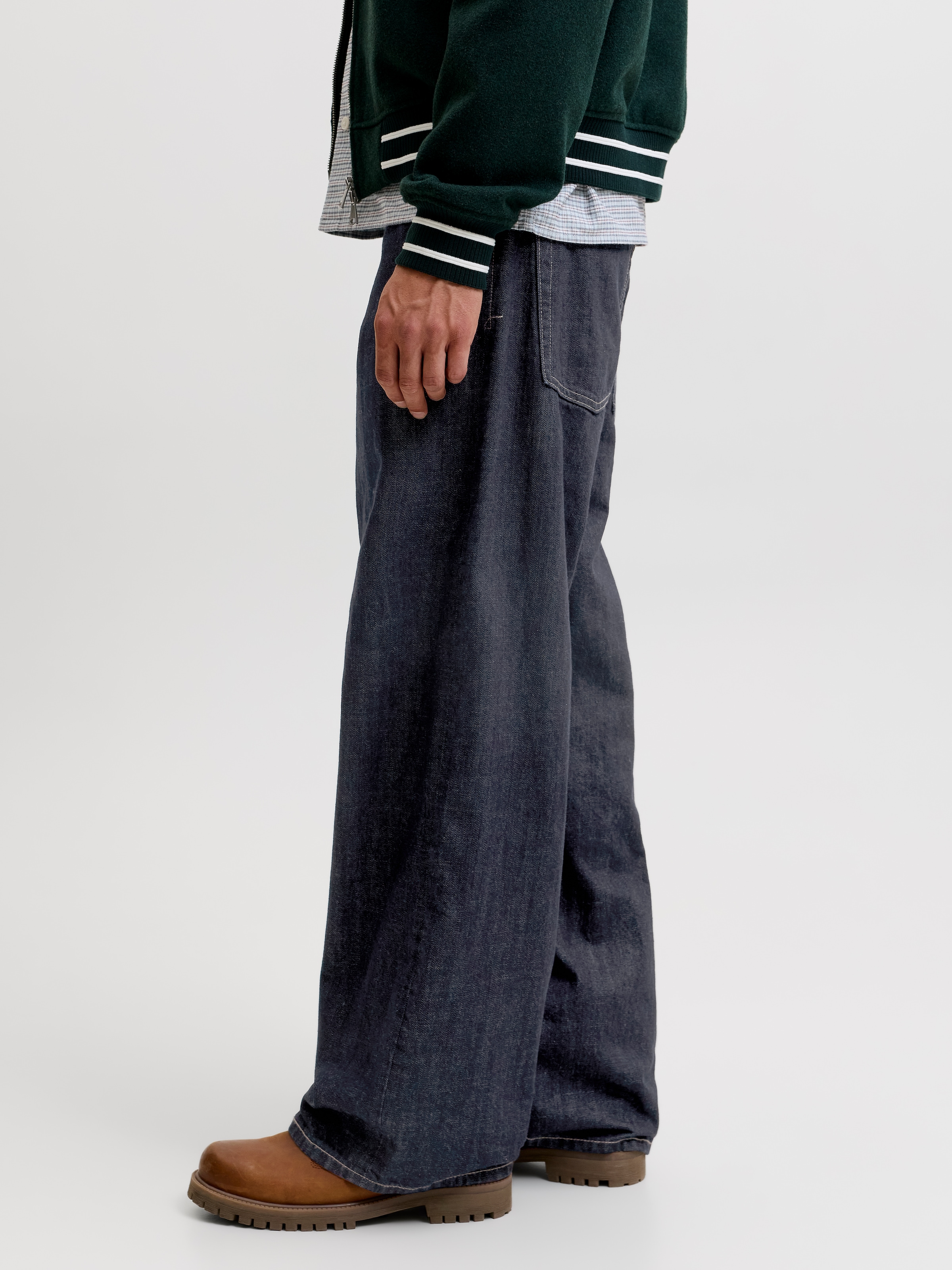 Jack & Jones Bootcut-Jeans »JJIDAVE JJCLASSIC« Baumwolle, bootcut fit