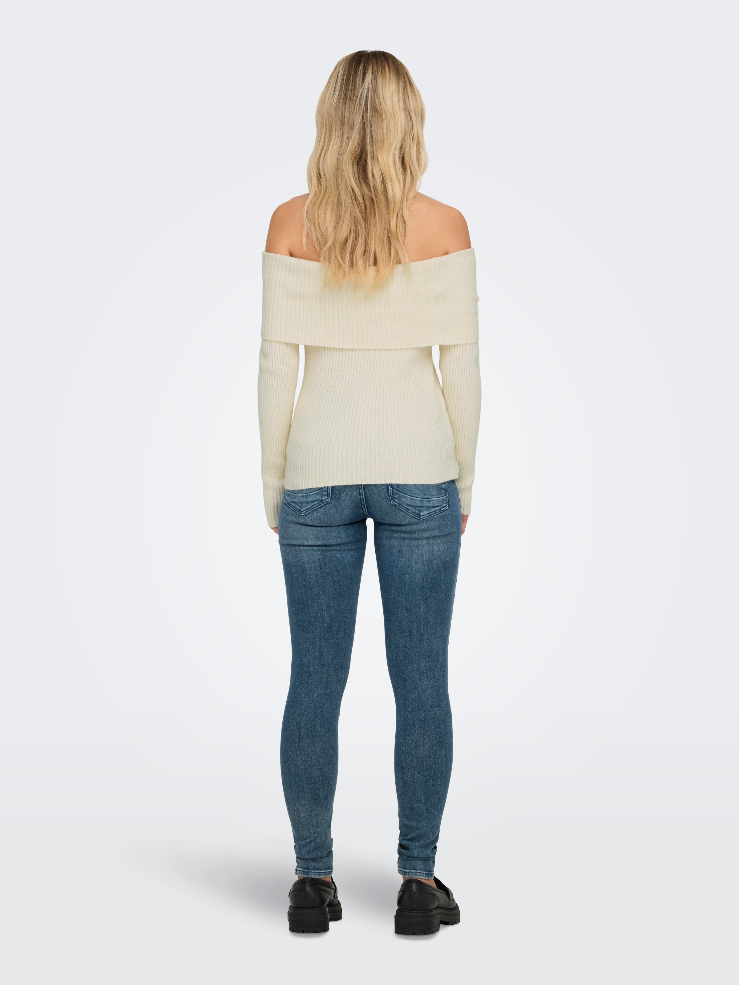 ONLY Strickpullover »ONLKATIA LS OFF SHOULDER KNT«
