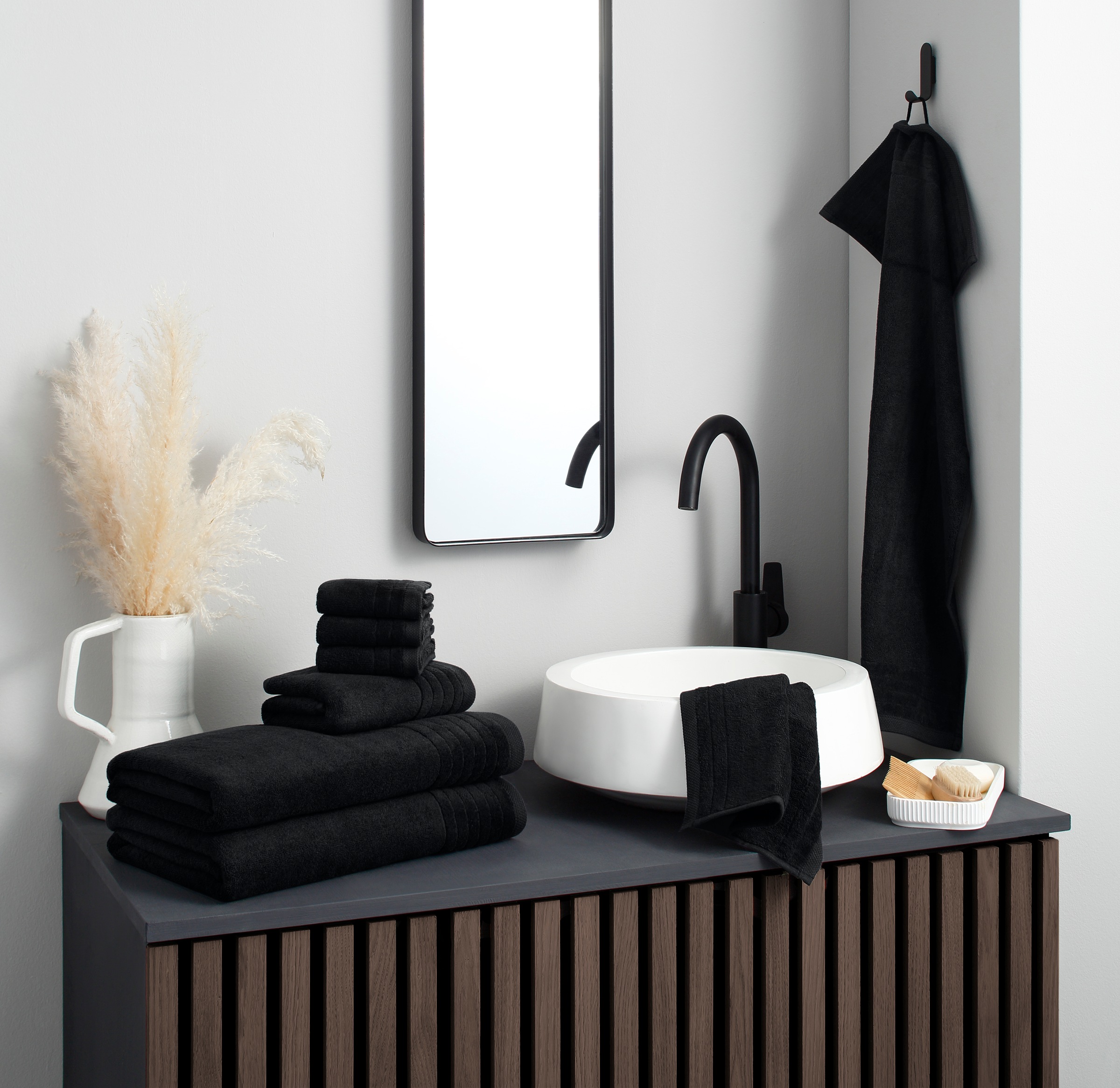 OTTO home Handtuch Set "Sanremo Premium, Premium Handtücher, 600 gr/m², dicke Qualität" Set 8 Stk. Frottier Duschtücher, Handtücher, Seiftücher, 100% Baumwolle, 5 Jahre Garantie