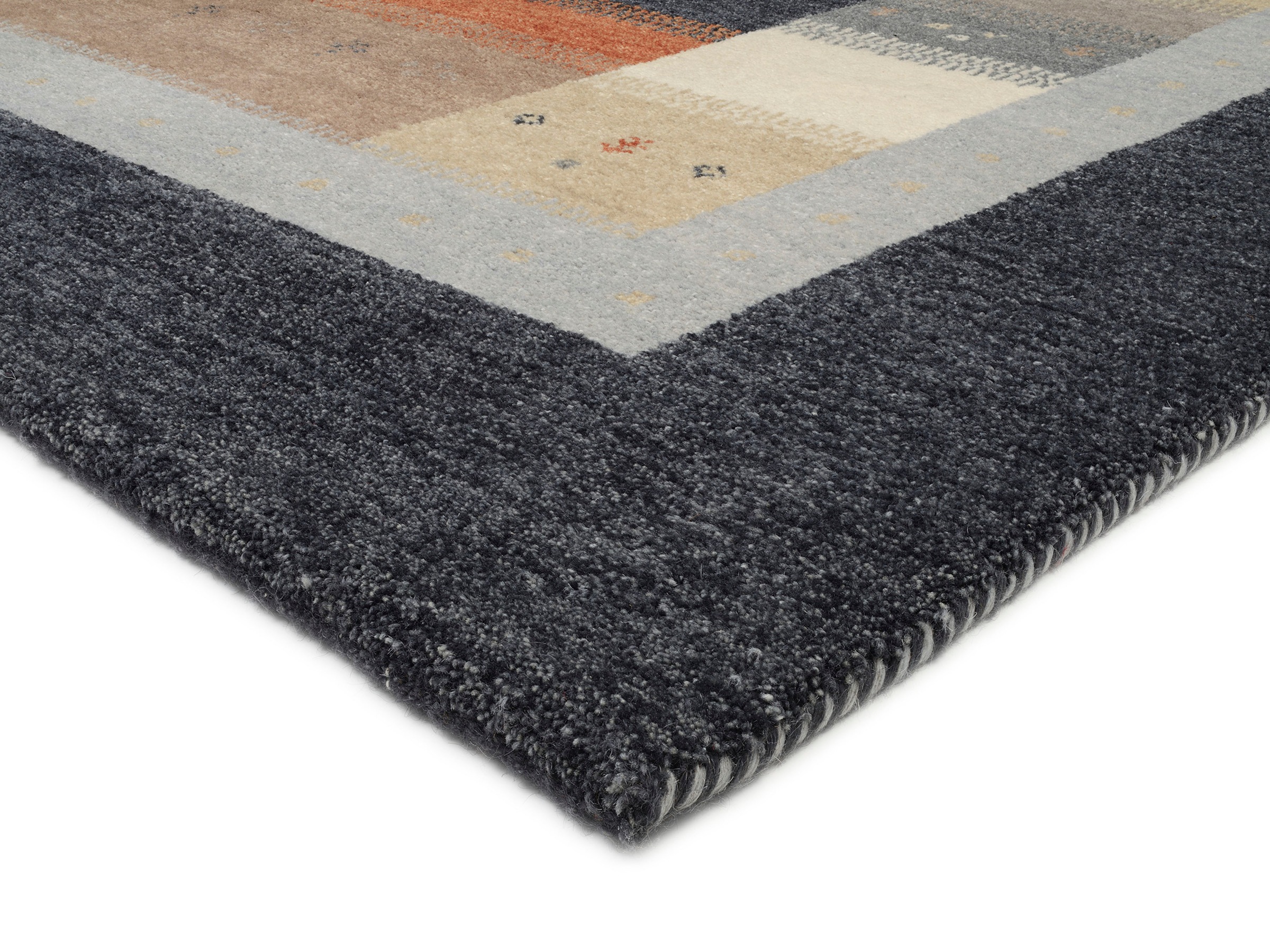 OCI DIE TEPPICHMARKE Wollteppich »INTENSE SONA«, rechteckig, 12 mm Höhe, handgeknüpft, reine Schurwolle, fusswarm, Wohnzimmer
