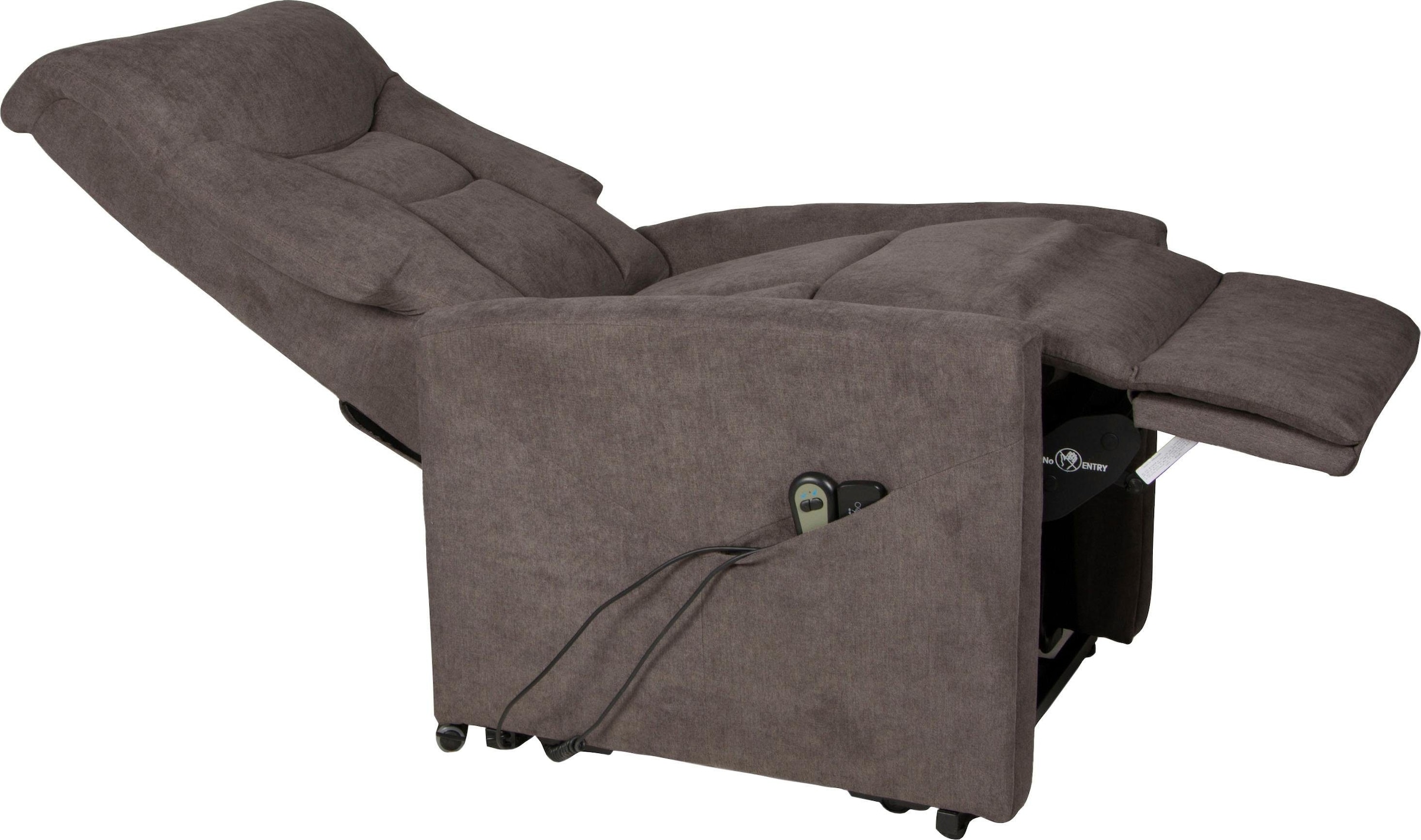 Duo Collection Fauteuil de massage »Cadillac mit Massagefunktion, elektrischer Aufstehhilfe« fonction relaxation et ressorts ensachés avec suspension à lames en acier